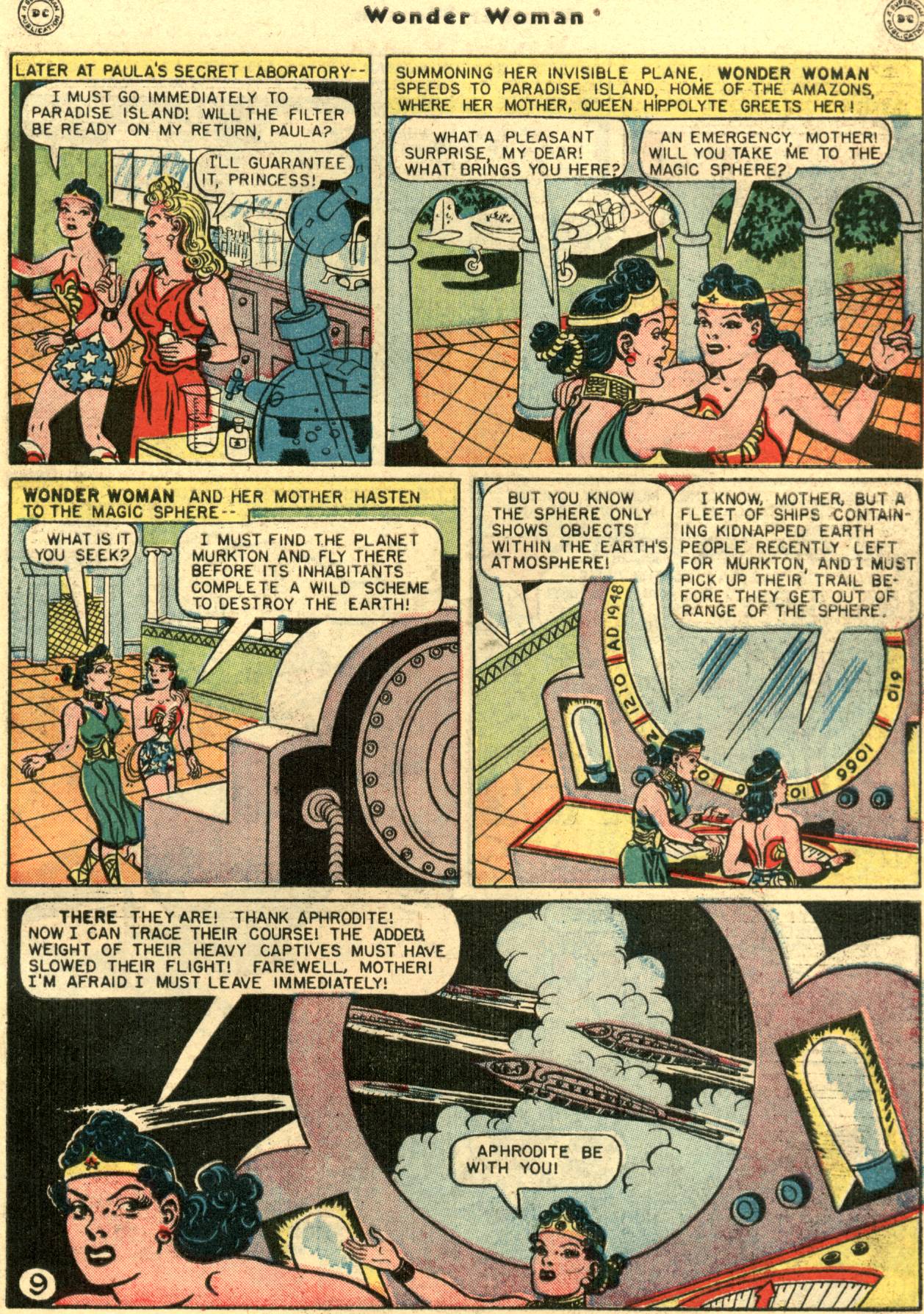 Read online Wonder Woman (1942) comic -  Issue #33 - 45