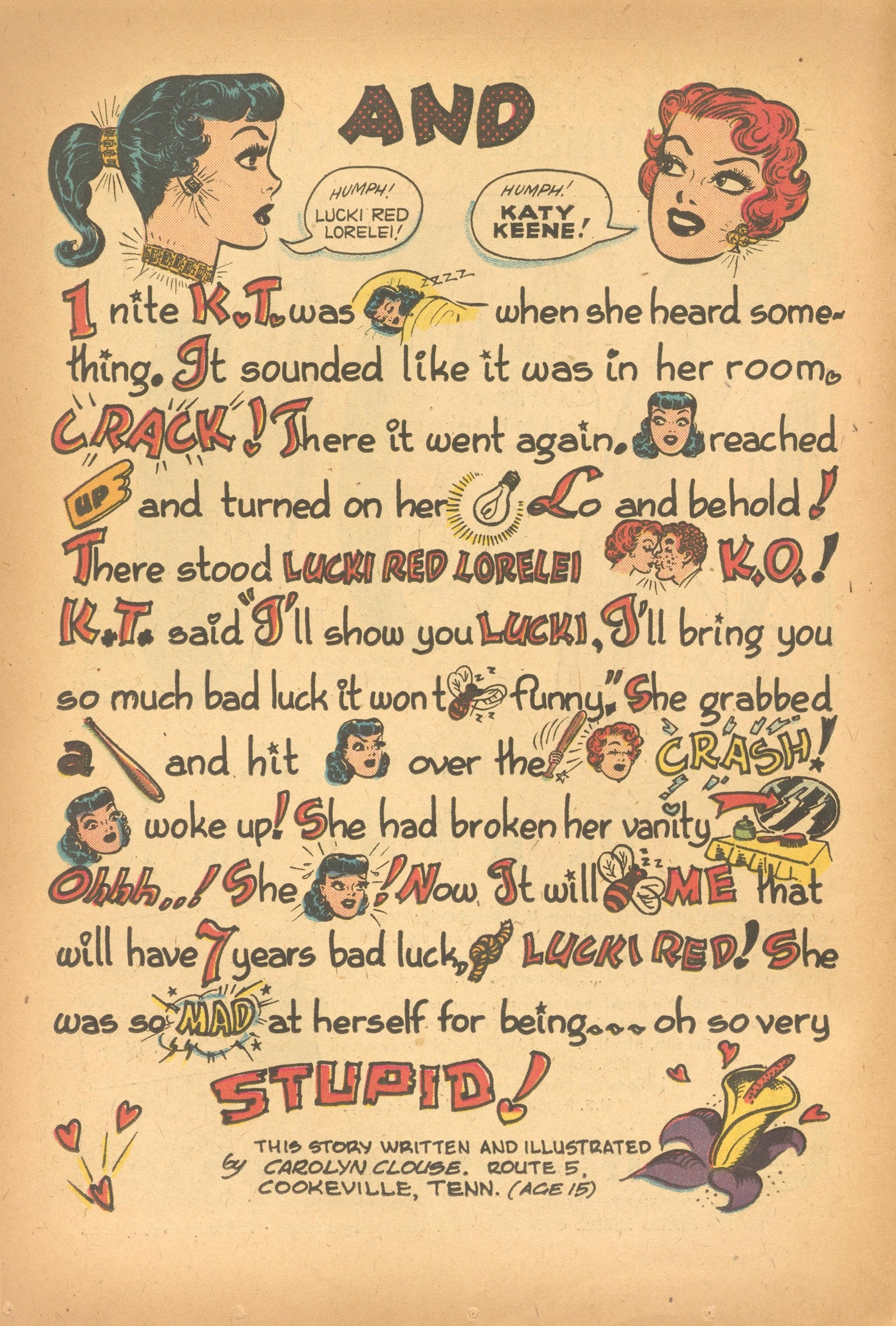 Read online Katy Keene (1949) comic -  Issue #29 - 14