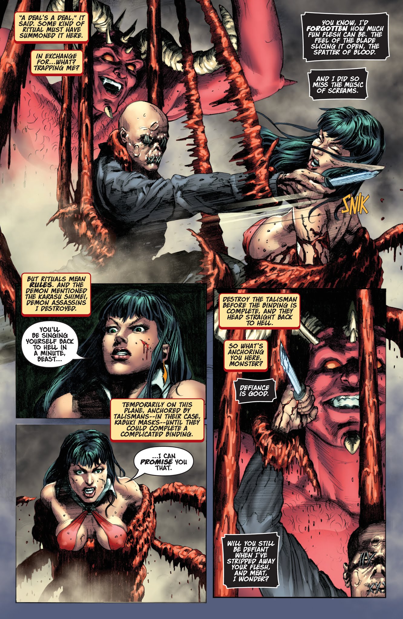 Read online Vampirella: The Dynamite Years Omnibus comic -  Issue # TPB 1 (Part 4) - 57