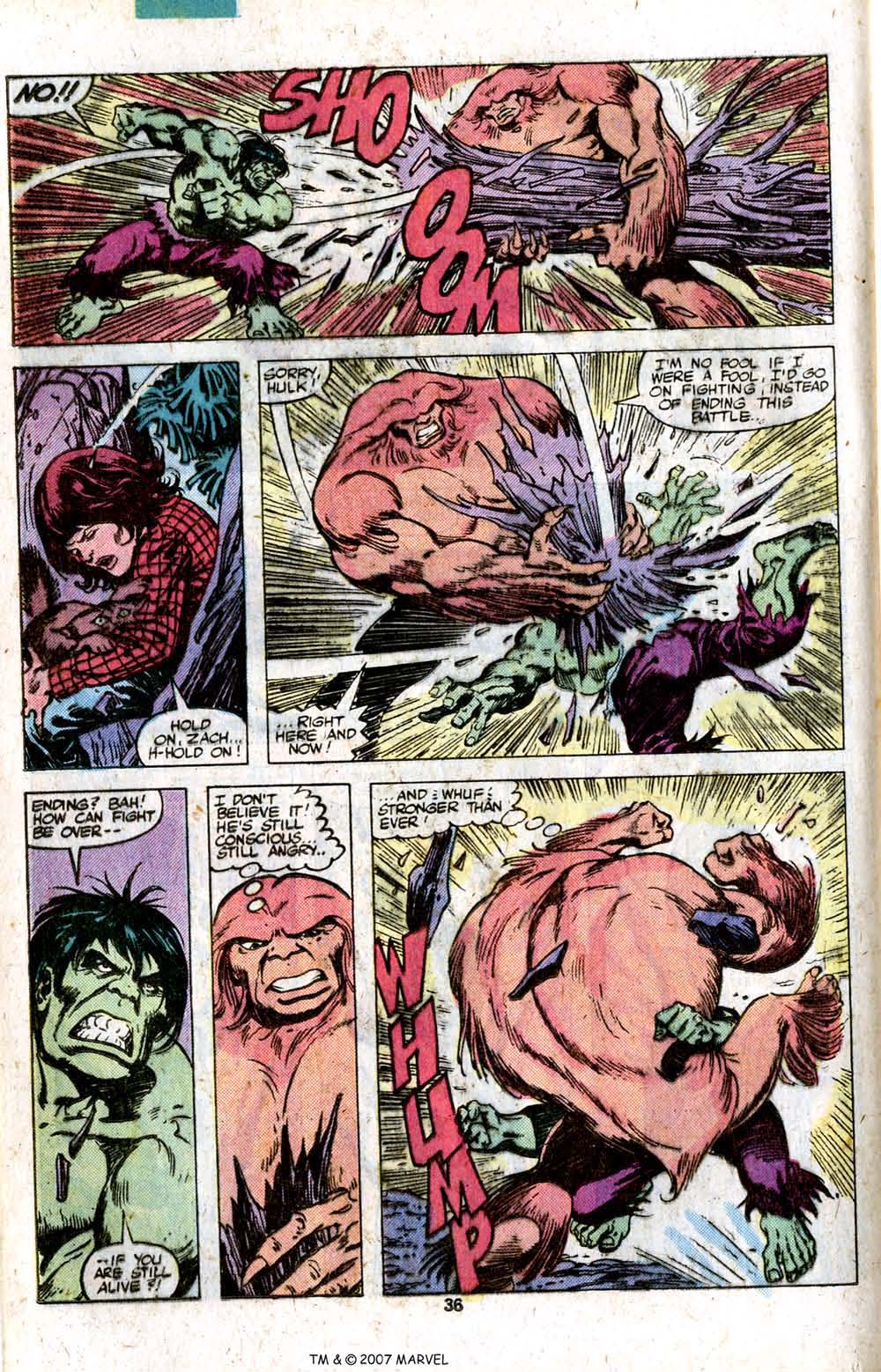 Read online The Incredible Hulk Annual comic -  Issue #8 - 38