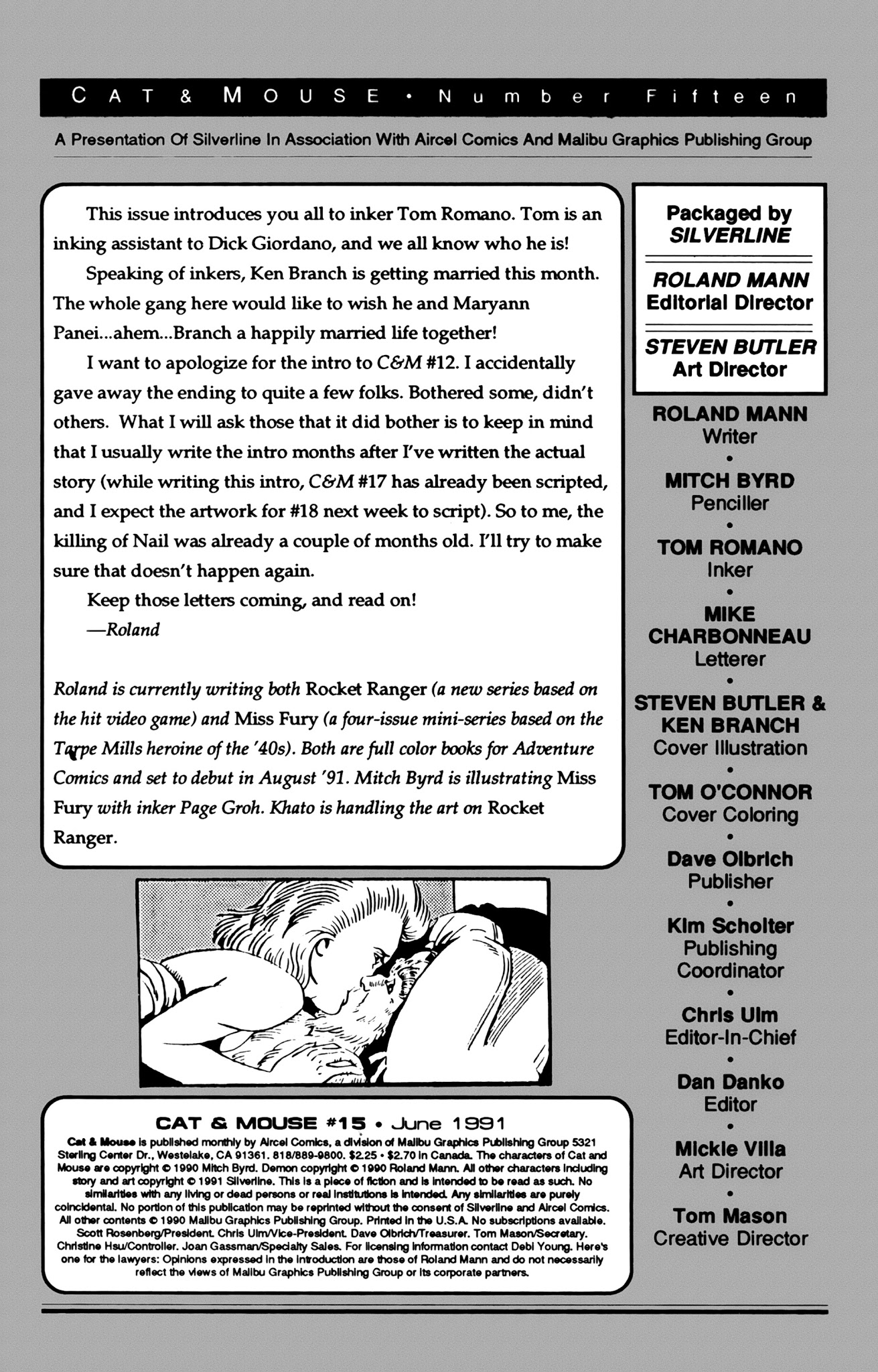 Read online Cat & Mouse comic -  Issue #15 - 2