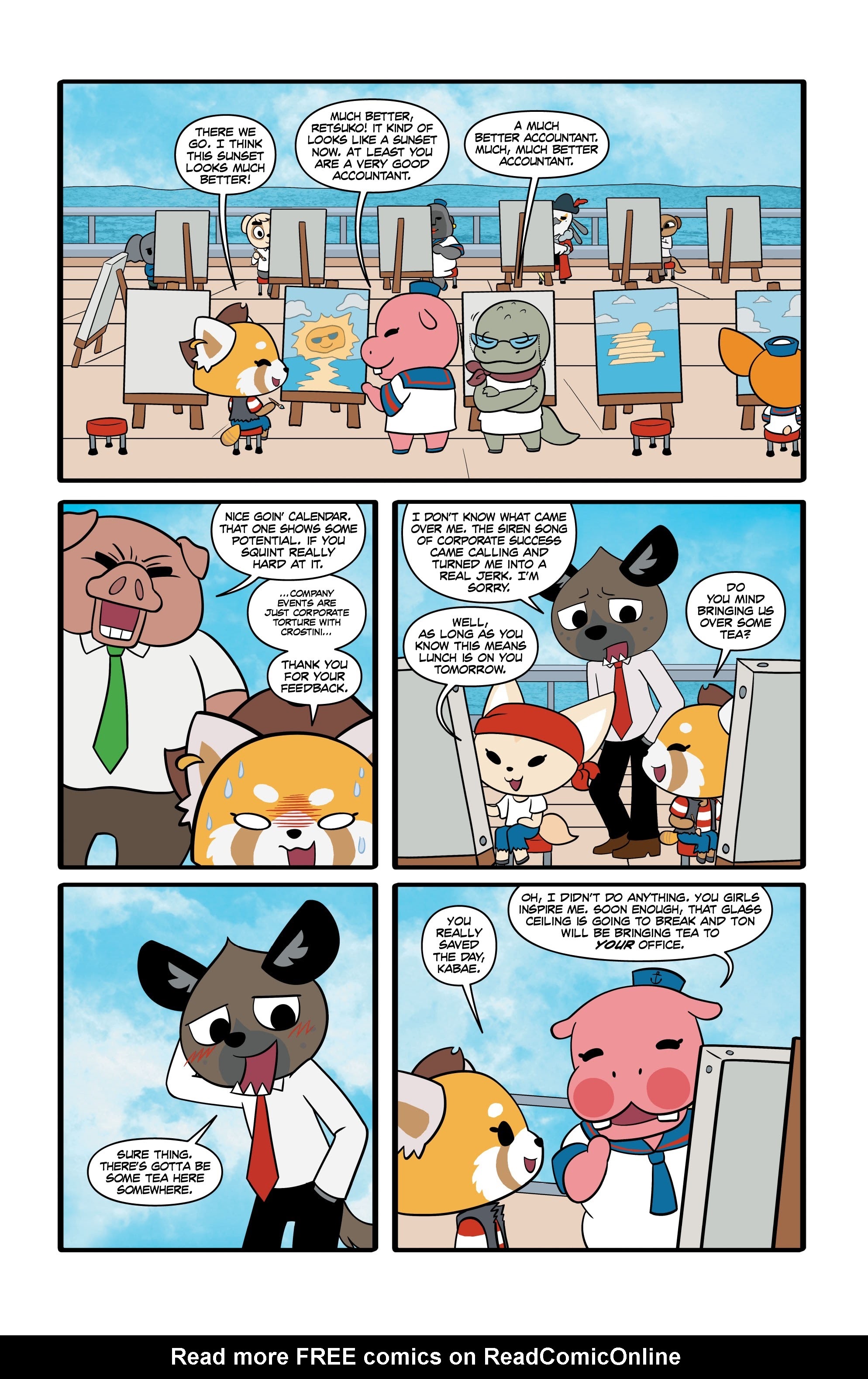 Read online Aggretsuko: Meet Her World comic -  Issue #2 - 22