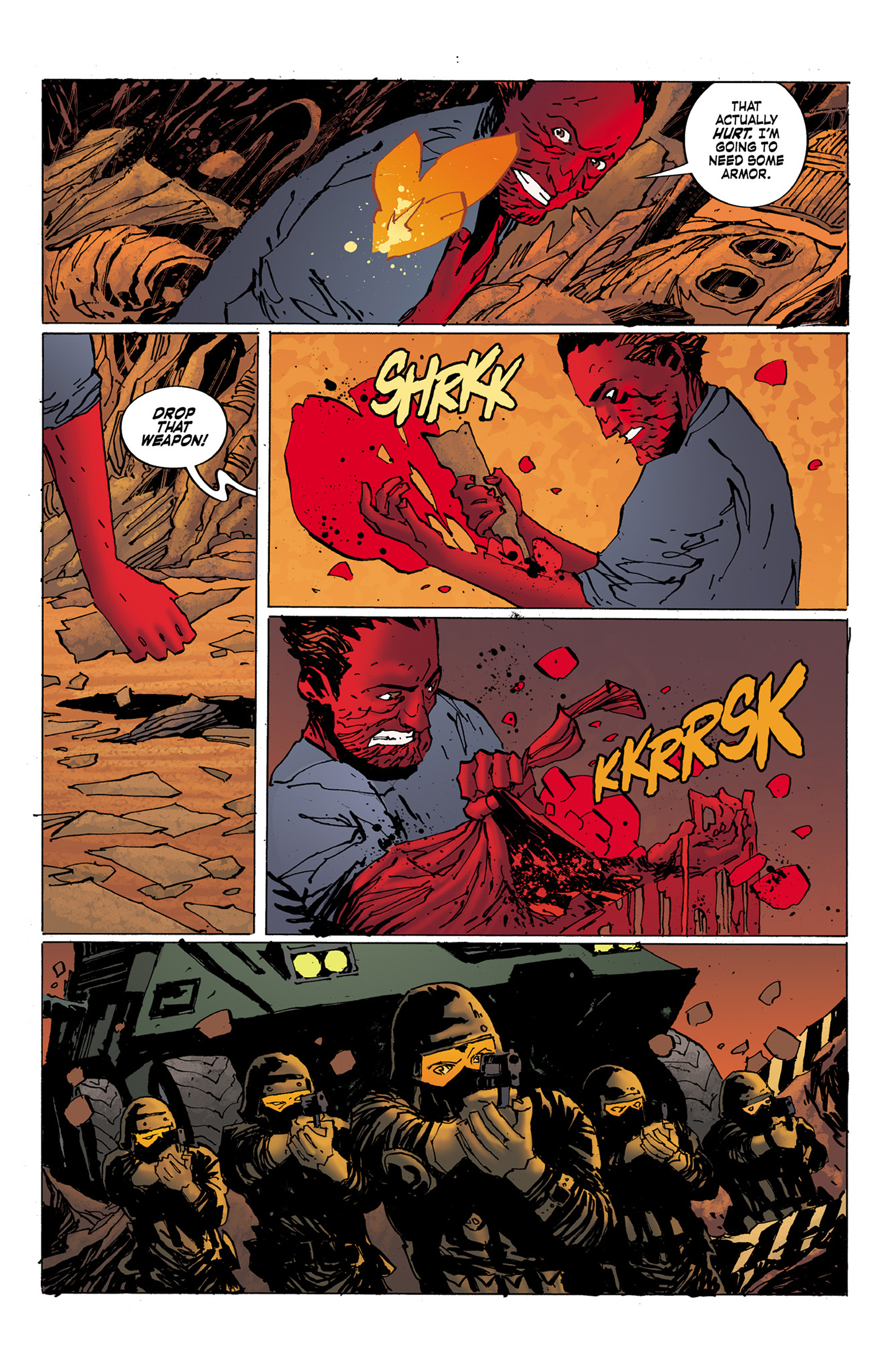 Read online Criminal Macabre: The Third Child comic -  Issue #3 - 13