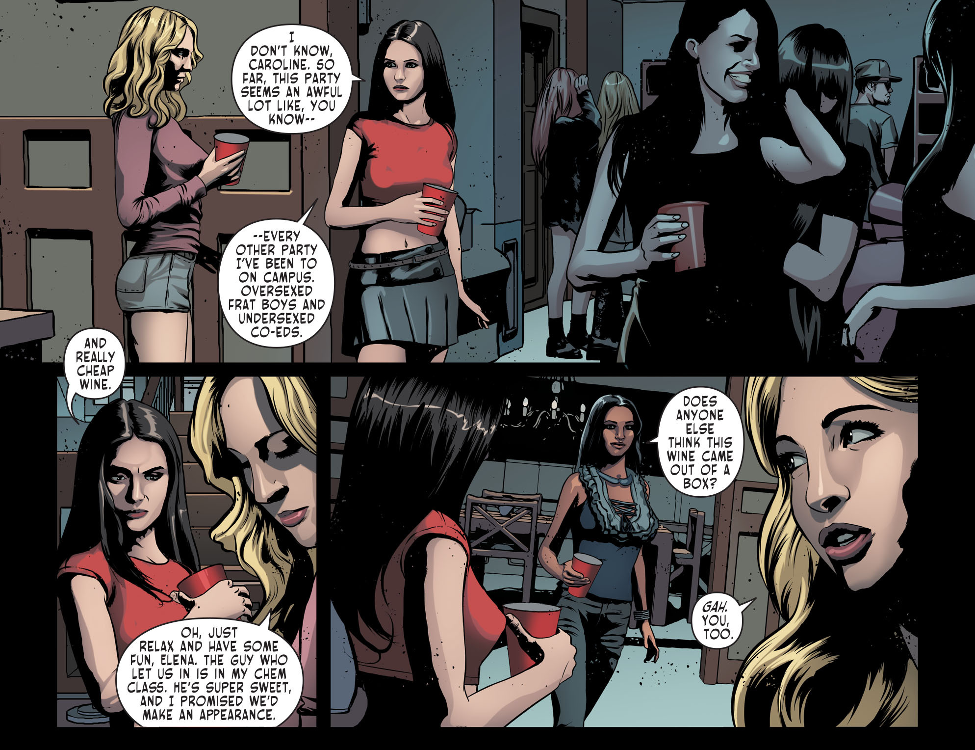 Read online The Vampire Diaries (2013) comic -  Issue #24 - 3