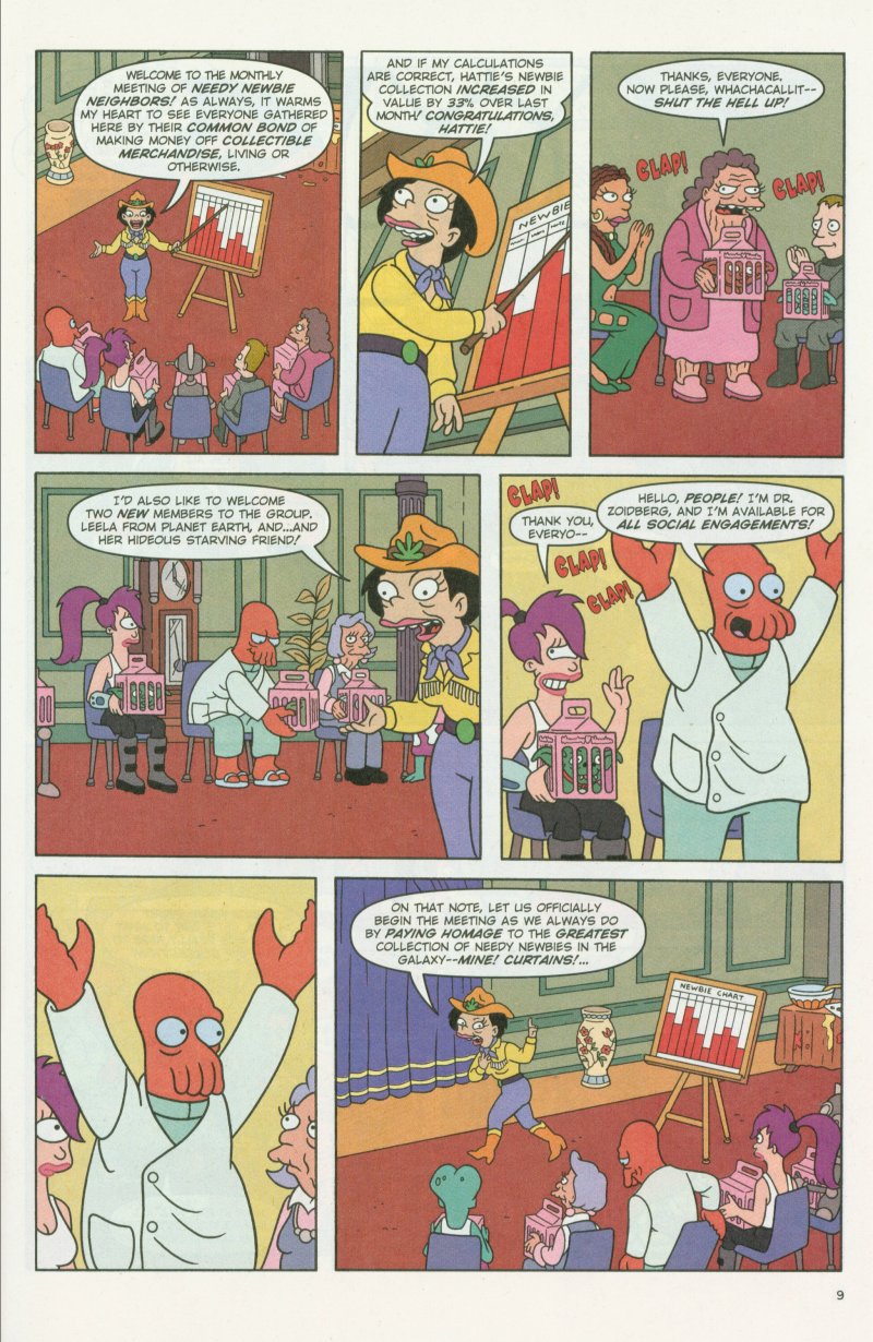 Read online Futurama Comics comic -  Issue #3 - 10