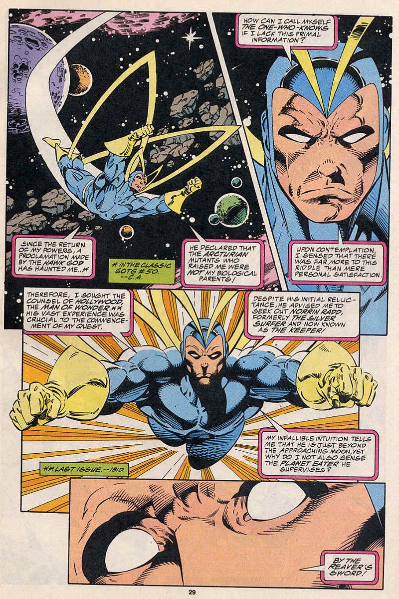 Read online Guardians of the Galaxy (1990) comic -  Issue #58 - 22