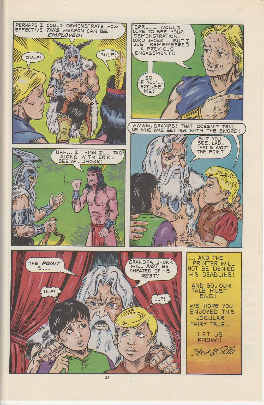 Read online The Last of the Viking Heroes comic -  Issue #4 - 25