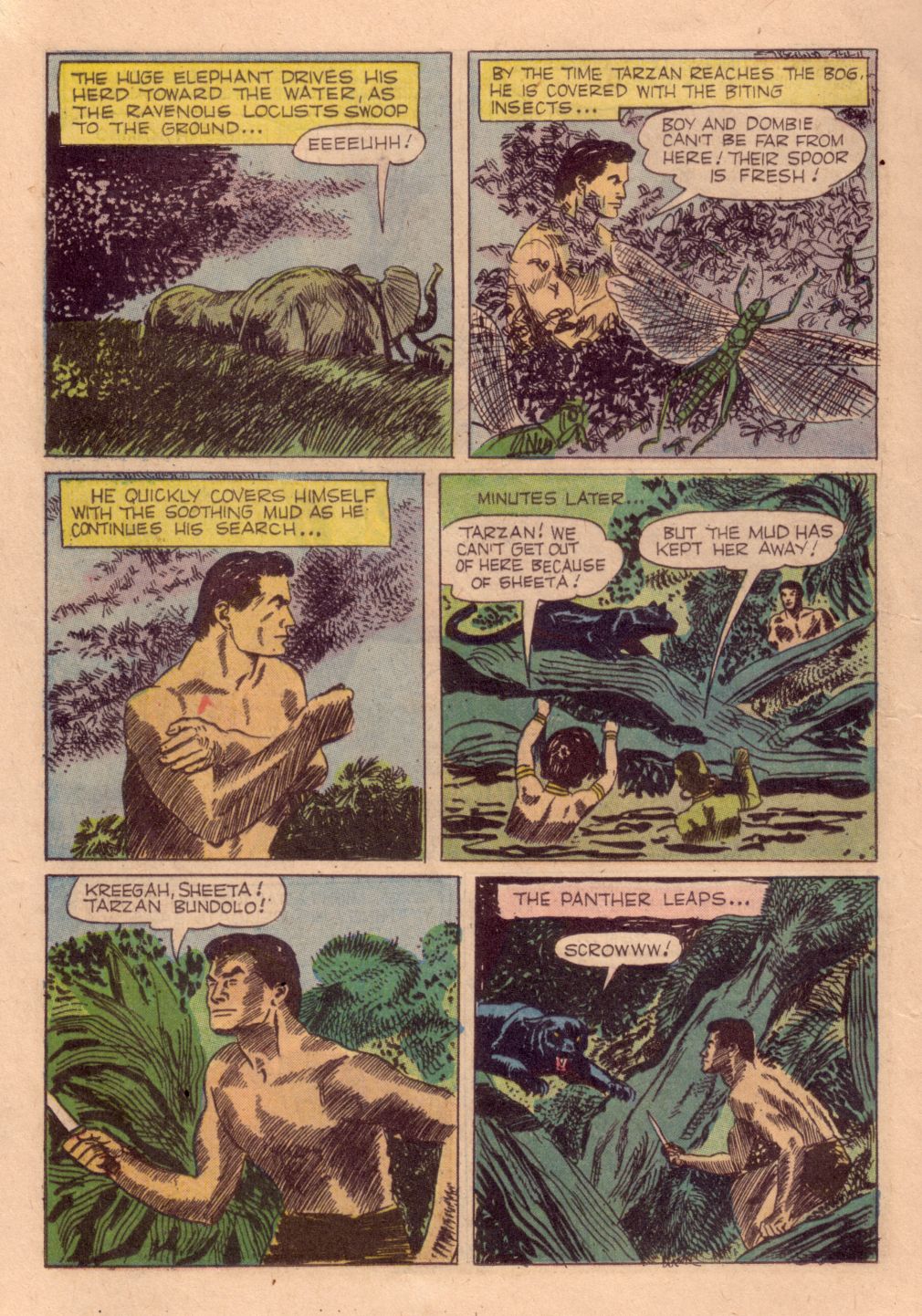 Read online Tarzan (1948) comic -  Issue #105 - 24