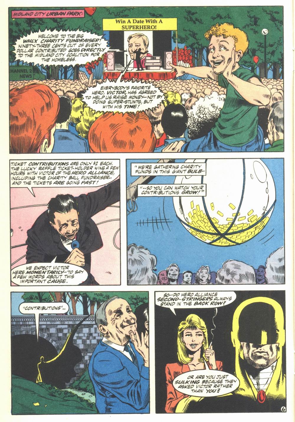 Read online Hero Alliance (1989) comic -  Issue #10 - 8