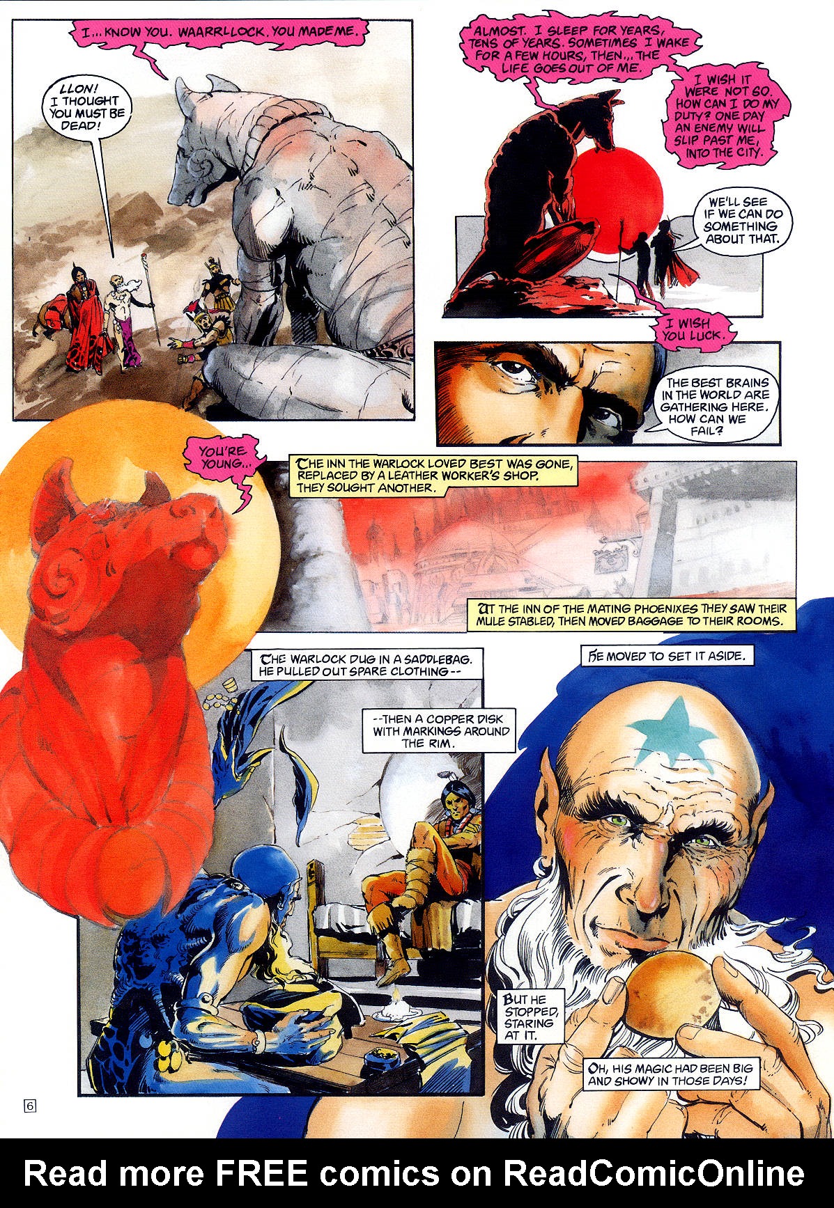 Read online Science Fiction Graphic Novel comic -  Issue #6 - 7