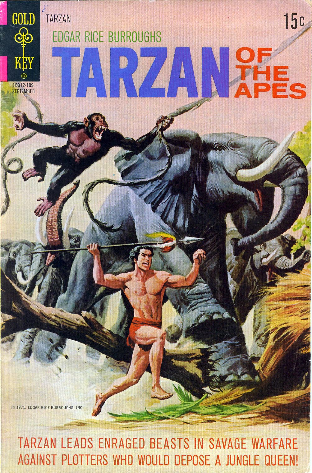 Read online Tarzan (1962) comic -  Issue #203 - 1