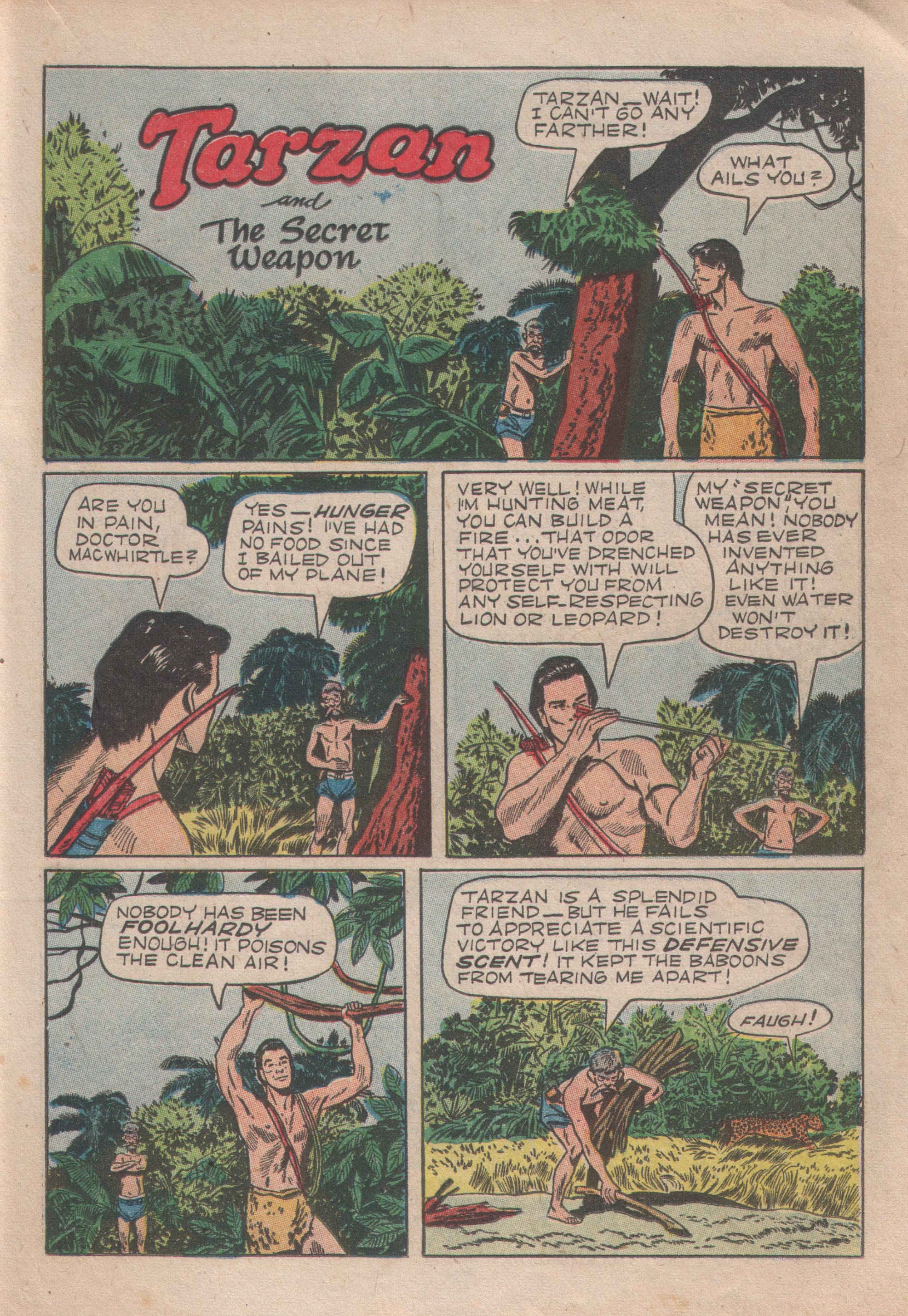 Read online Tarzan (1948) comic -  Issue #33 - 19