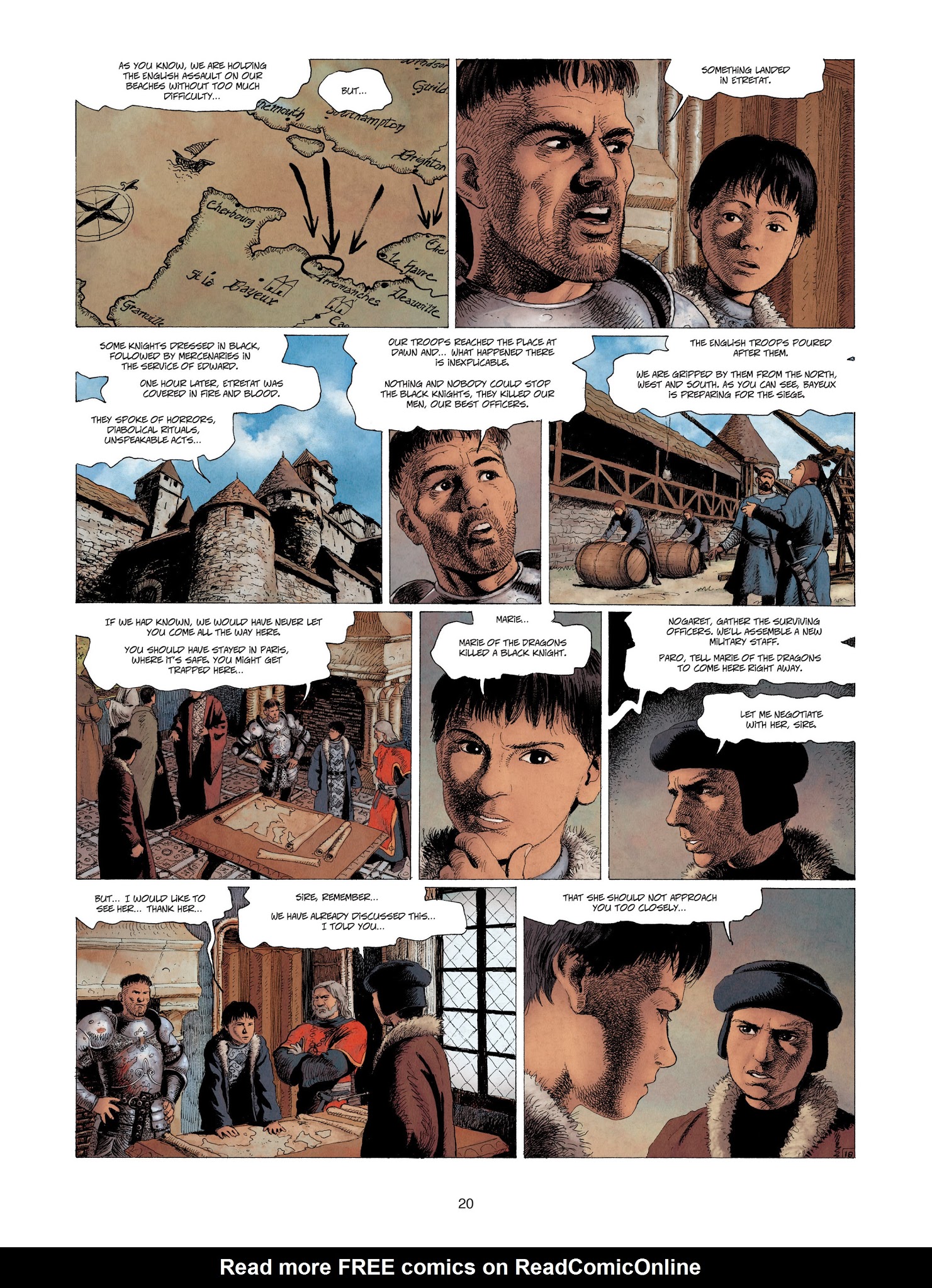 Read online Marie of the Dragons comic -  Issue #4 - 20