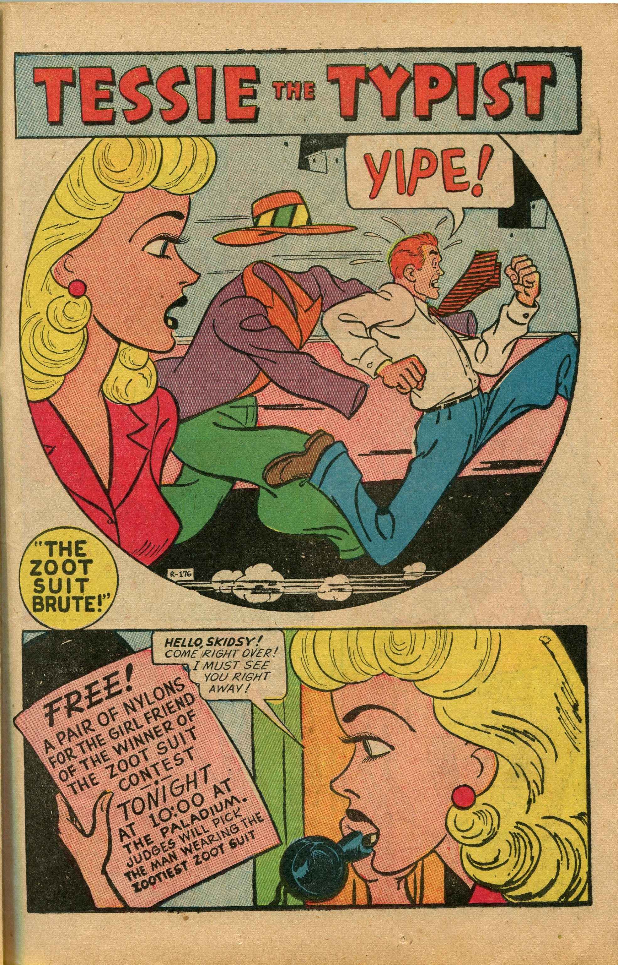 Read online Tessie the Typist comic -  Issue #8 - 31