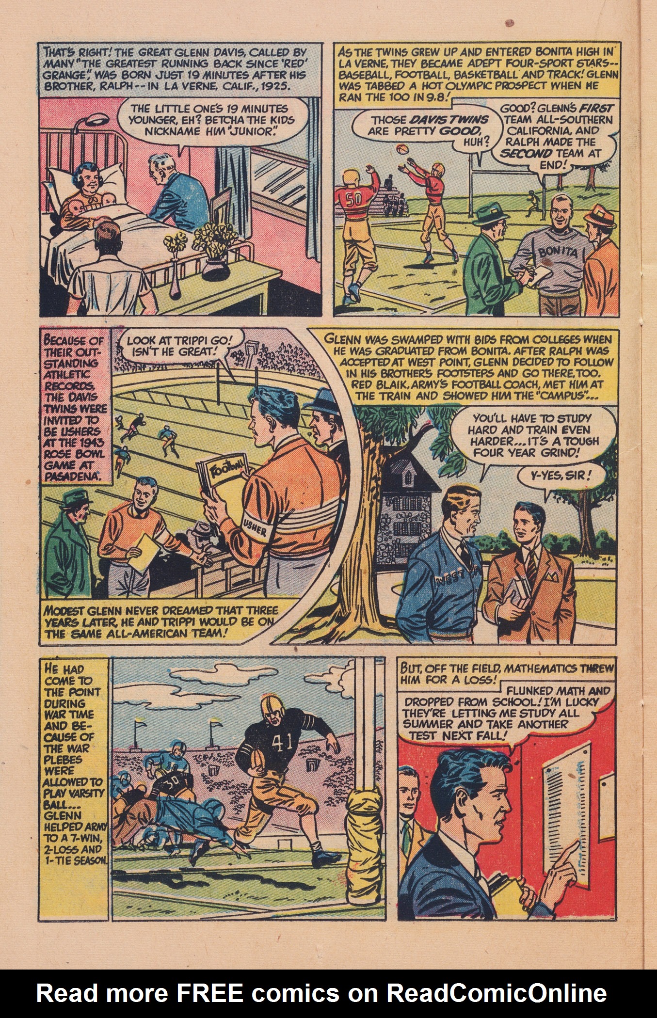 Read online Babe Ruth Sports Comics comic -  Issue #10 - 14