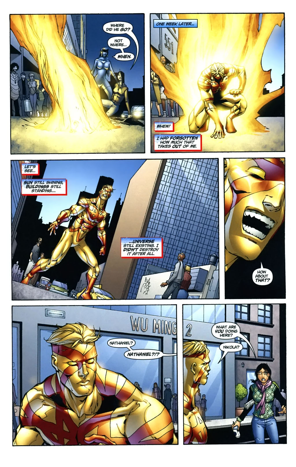 Read online Captain Atom: Armageddon comic -  Issue #7 - 12