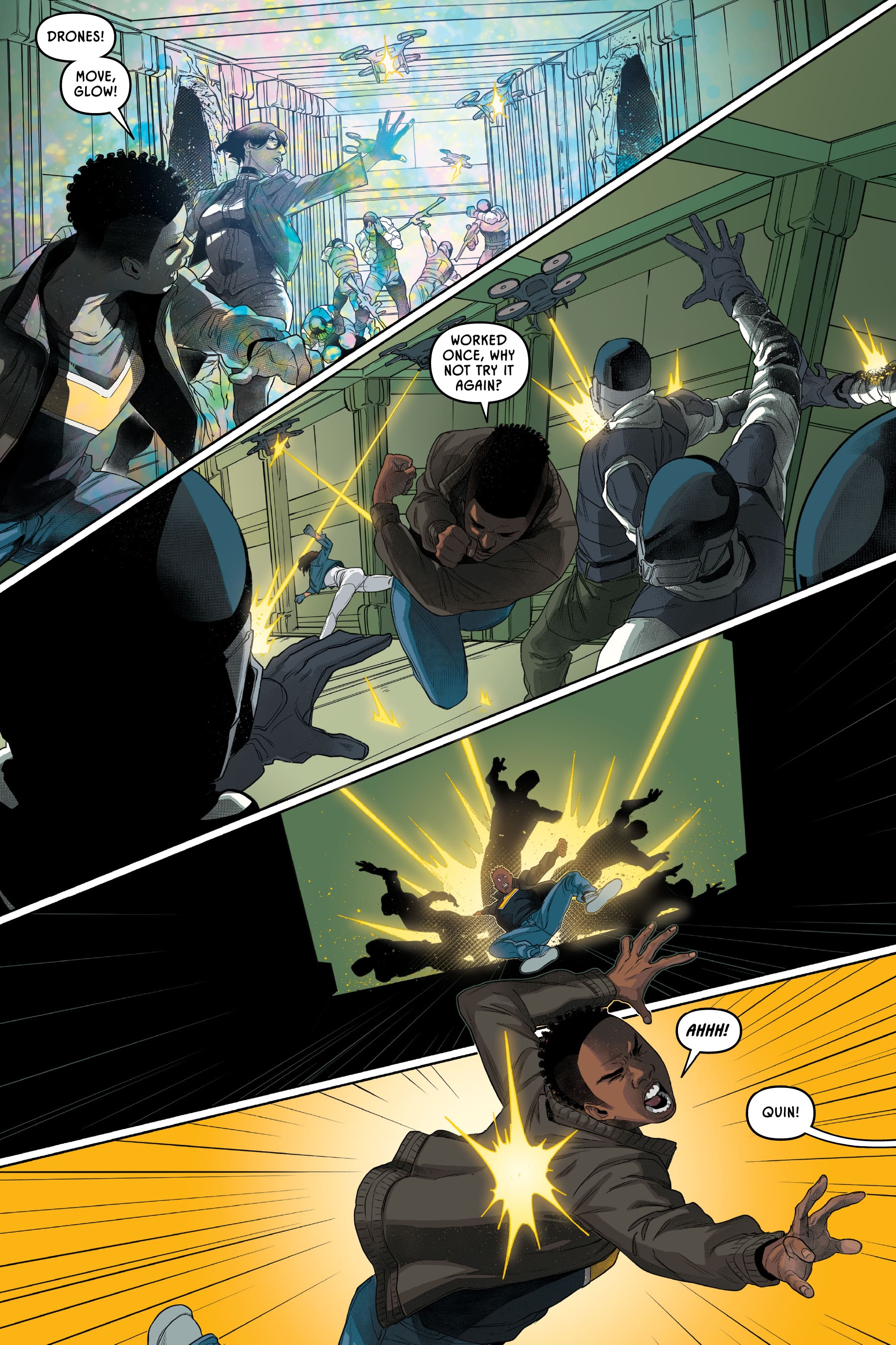 Read online Quincredible: The Hero Within comic -  Issue # TPB - 99