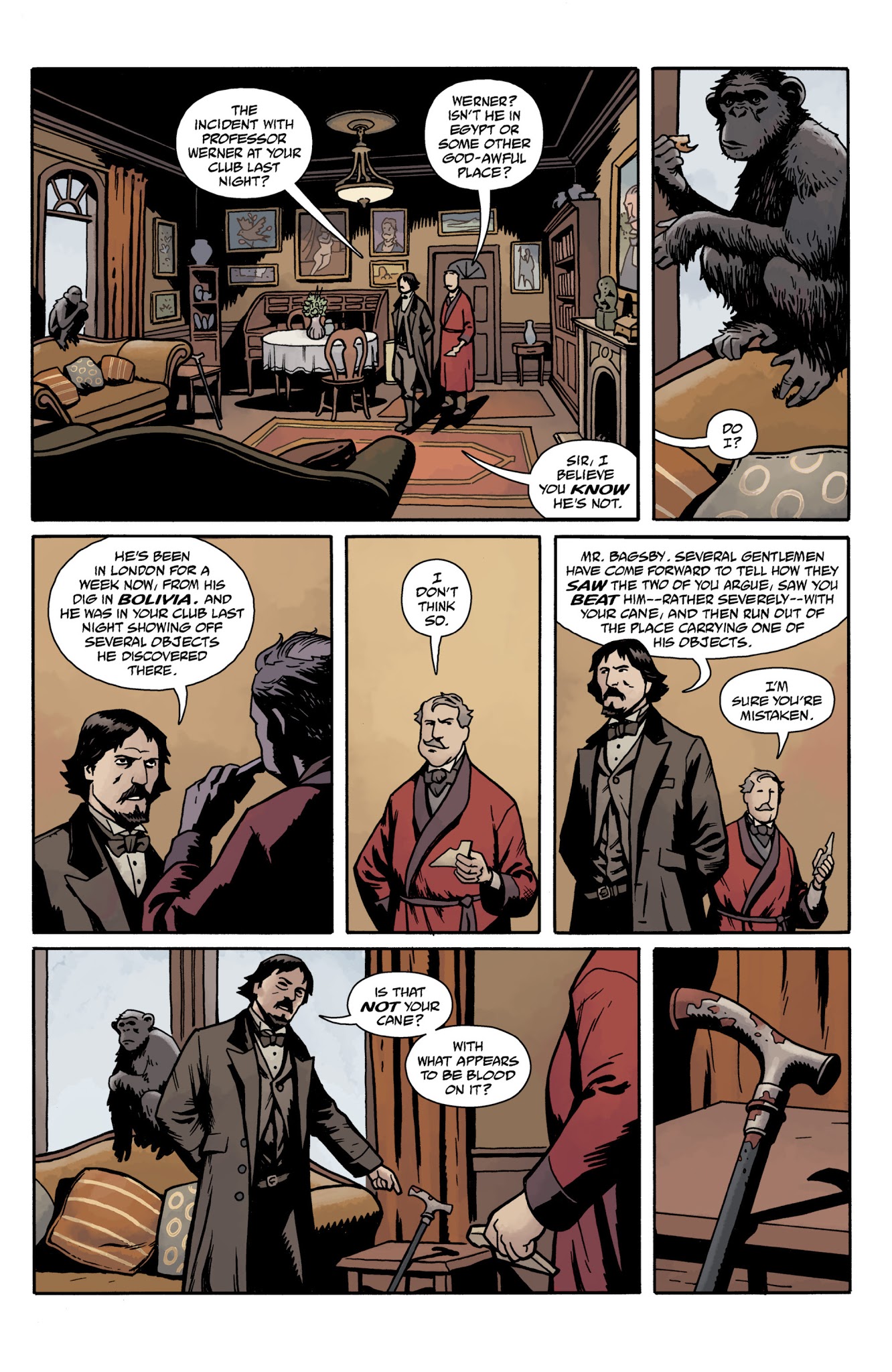 Read online Sir Edward Grey, Witchfinder: The Mysteries of Unland comic -  Issue # TPB - 146