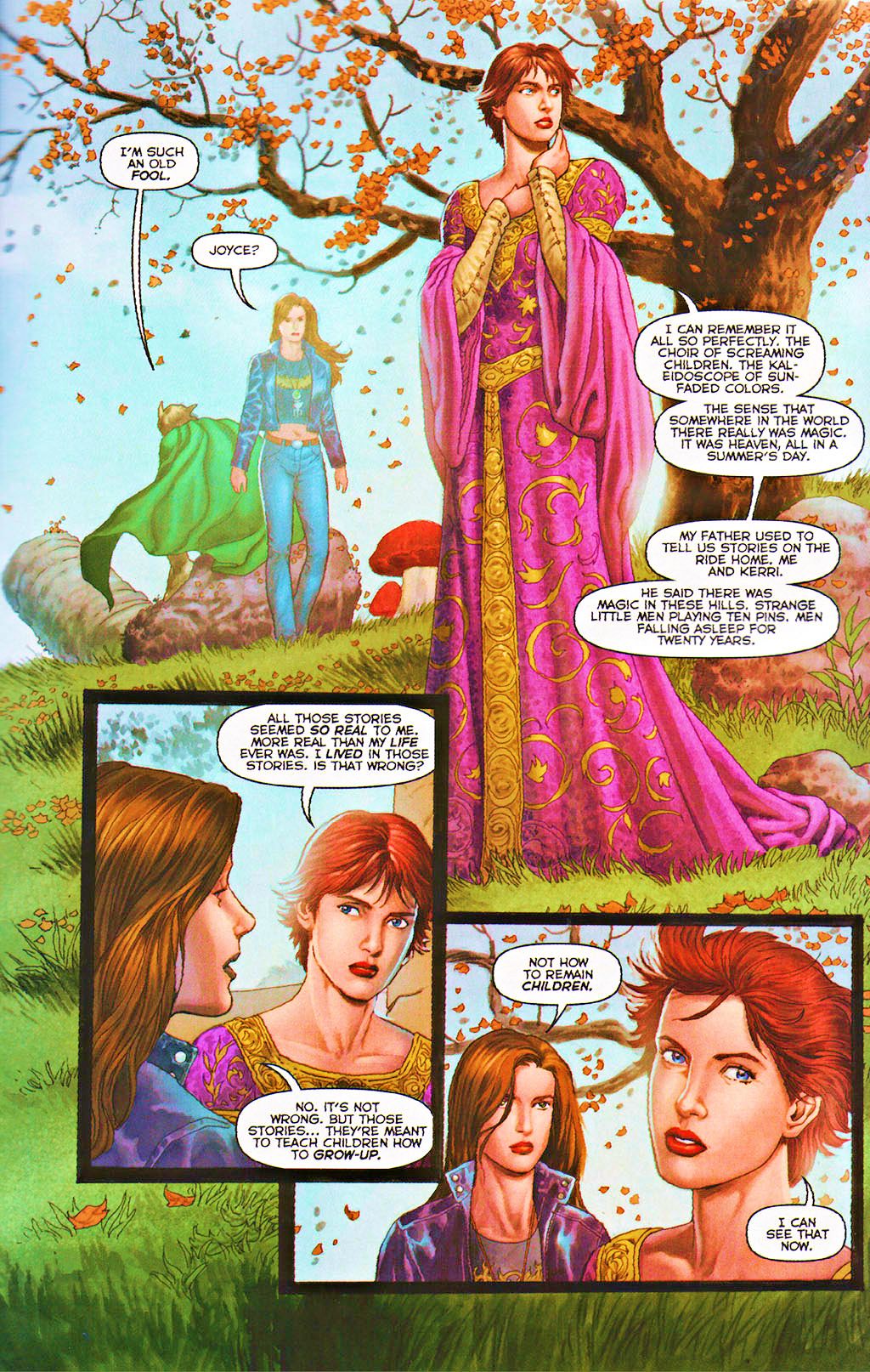 Read online Aria: The Uses of Enchantment comic -  Issue #4 - 21
