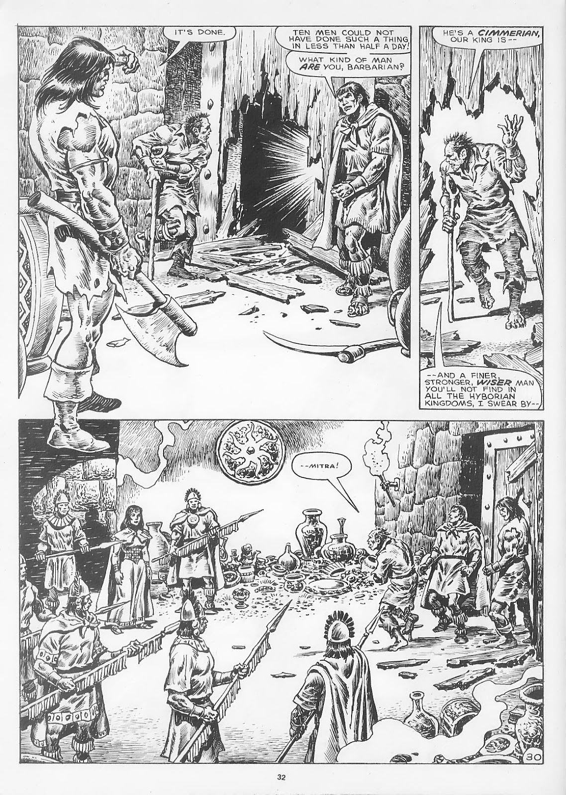 The Savage Sword Of Conan issue 166 - Page 34
