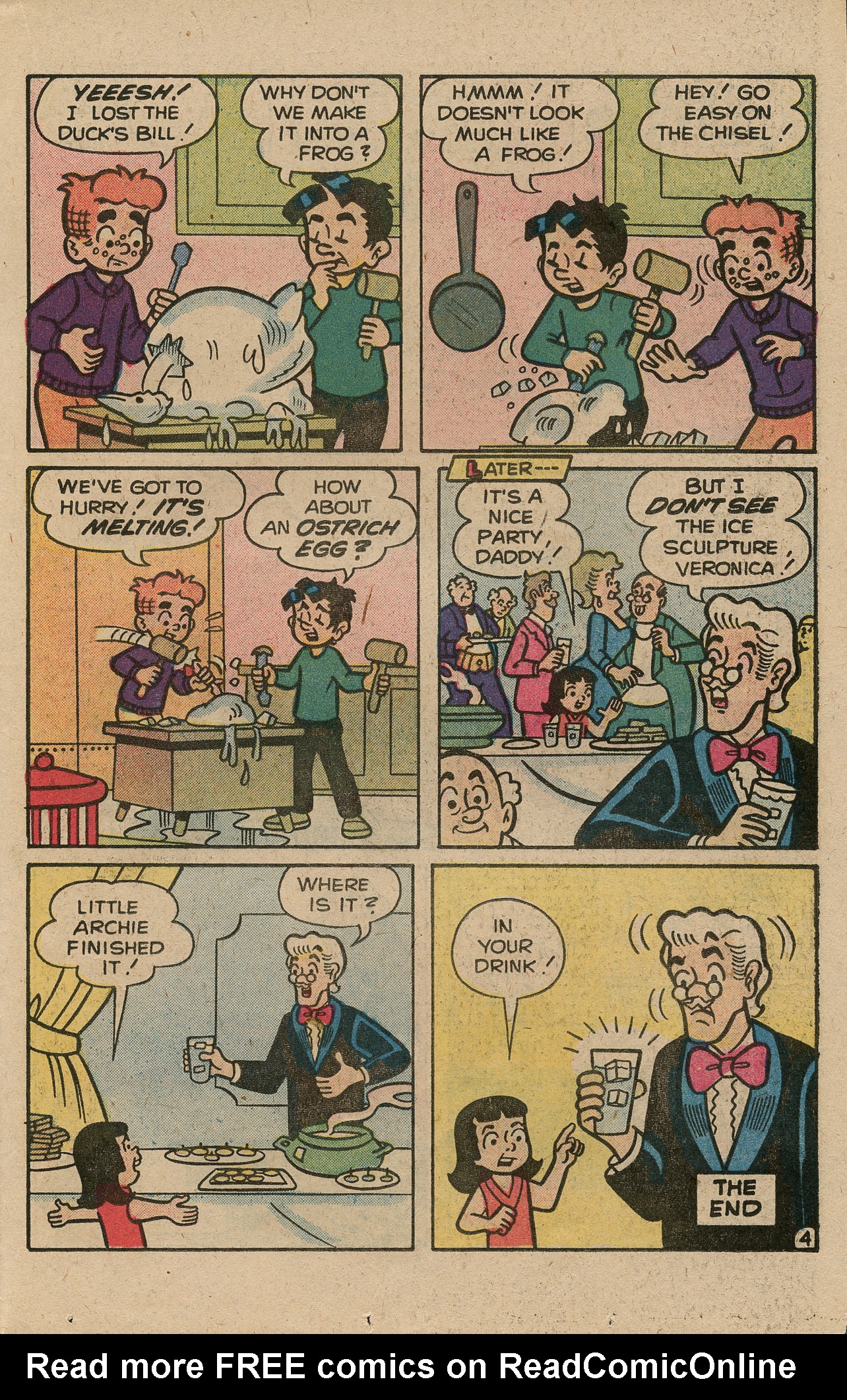 Read online Archie's TV Laugh-Out comic -  Issue #65 - 23