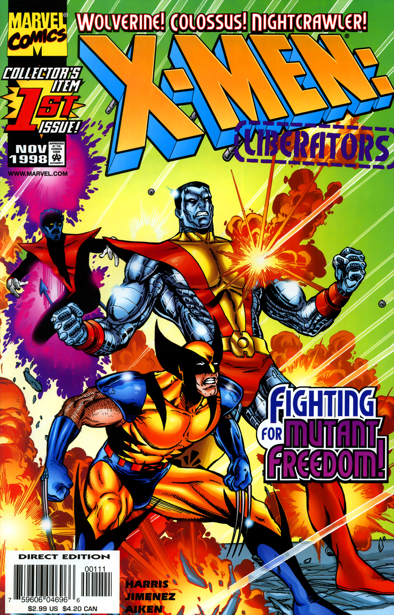 Read online X-Men: Liberators comic -  Issue #1 - 1