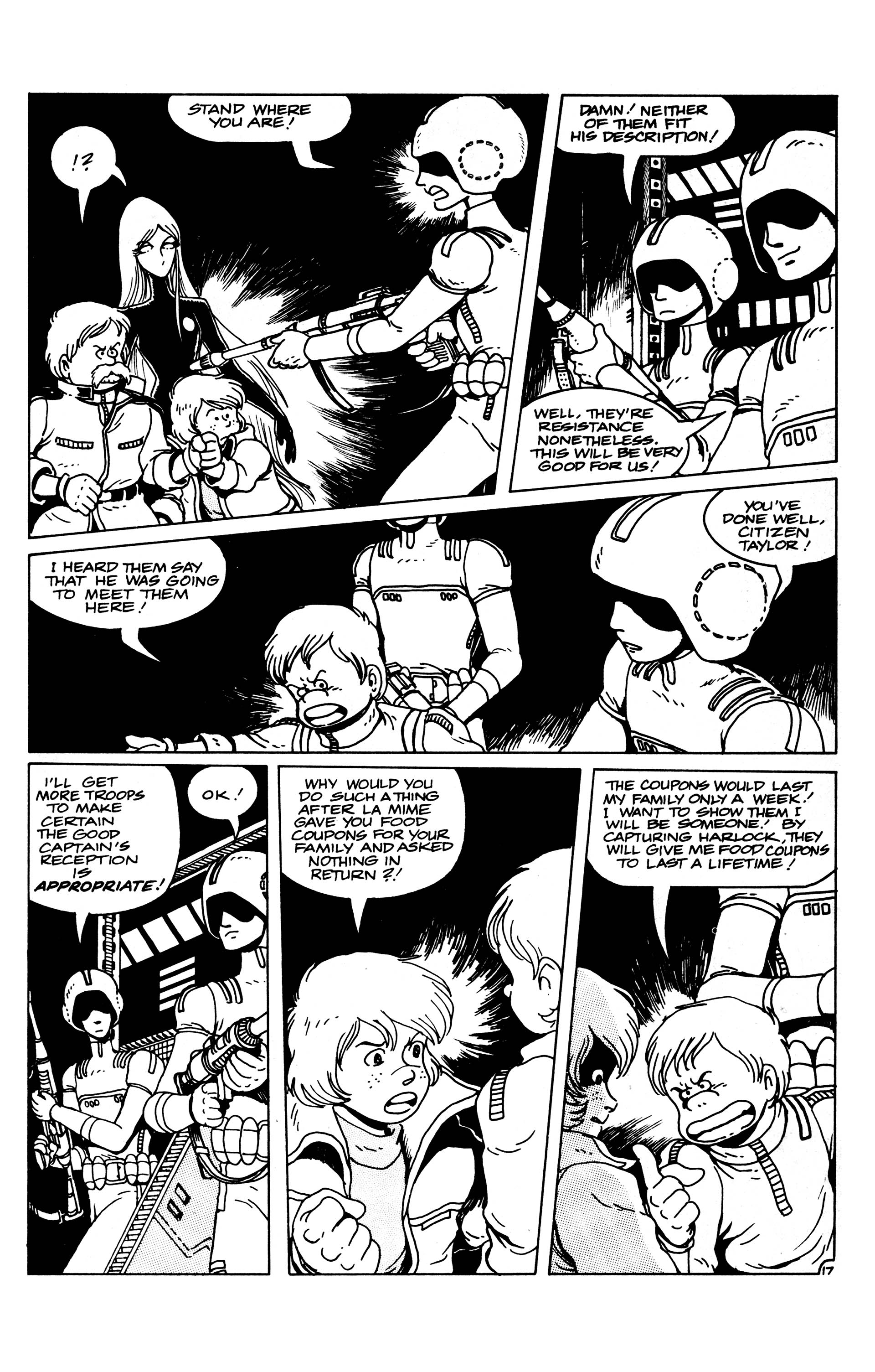 Read online Captain Harlock comic -  Issue #1 - 20