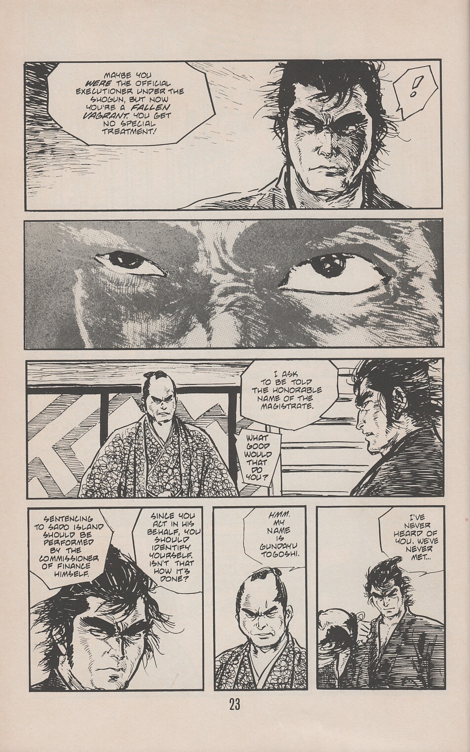 Read online Lone Wolf and Cub comic -  Issue #22 - 30