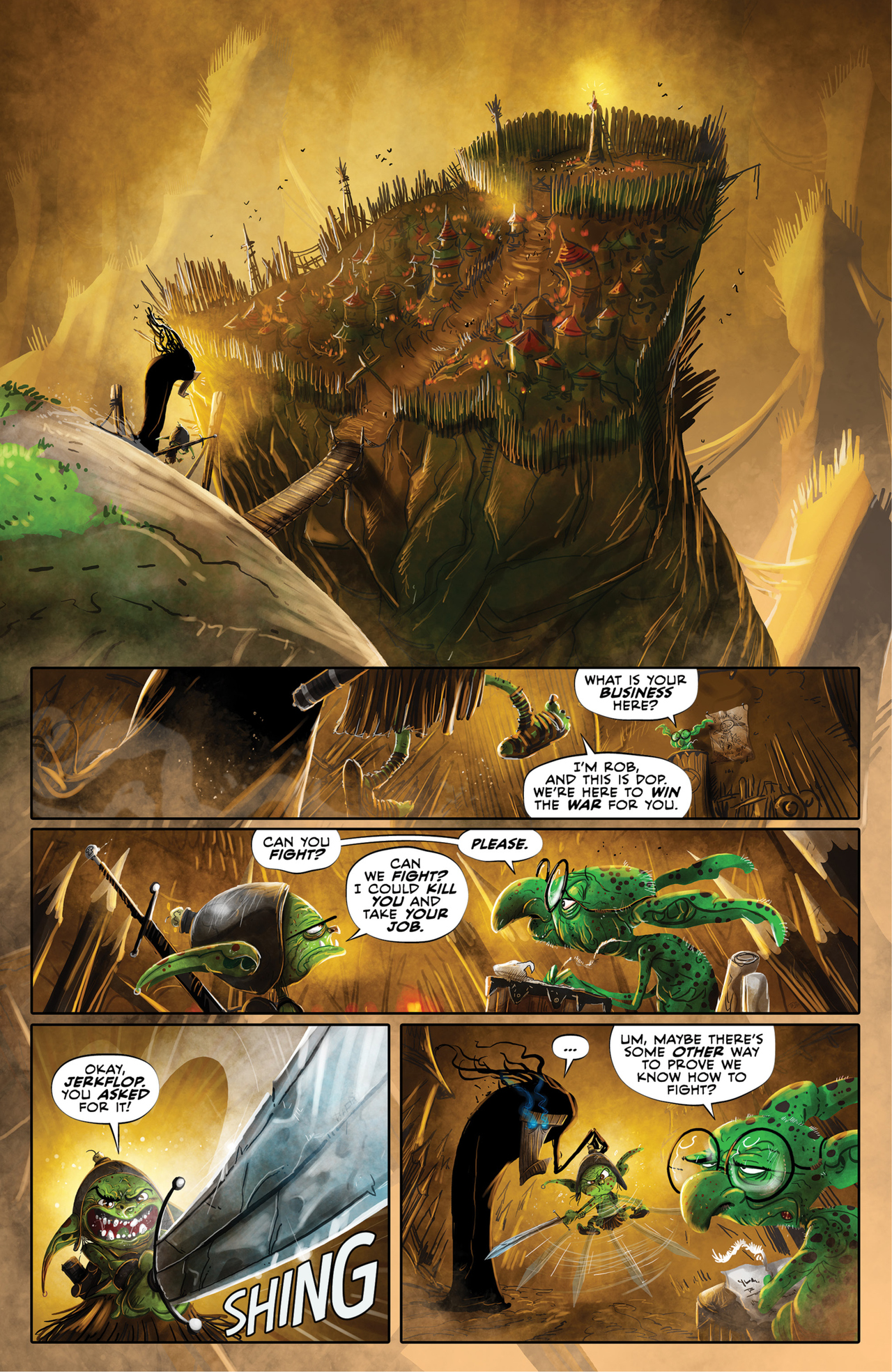 Read online Claim comic -  Issue #1 - 12