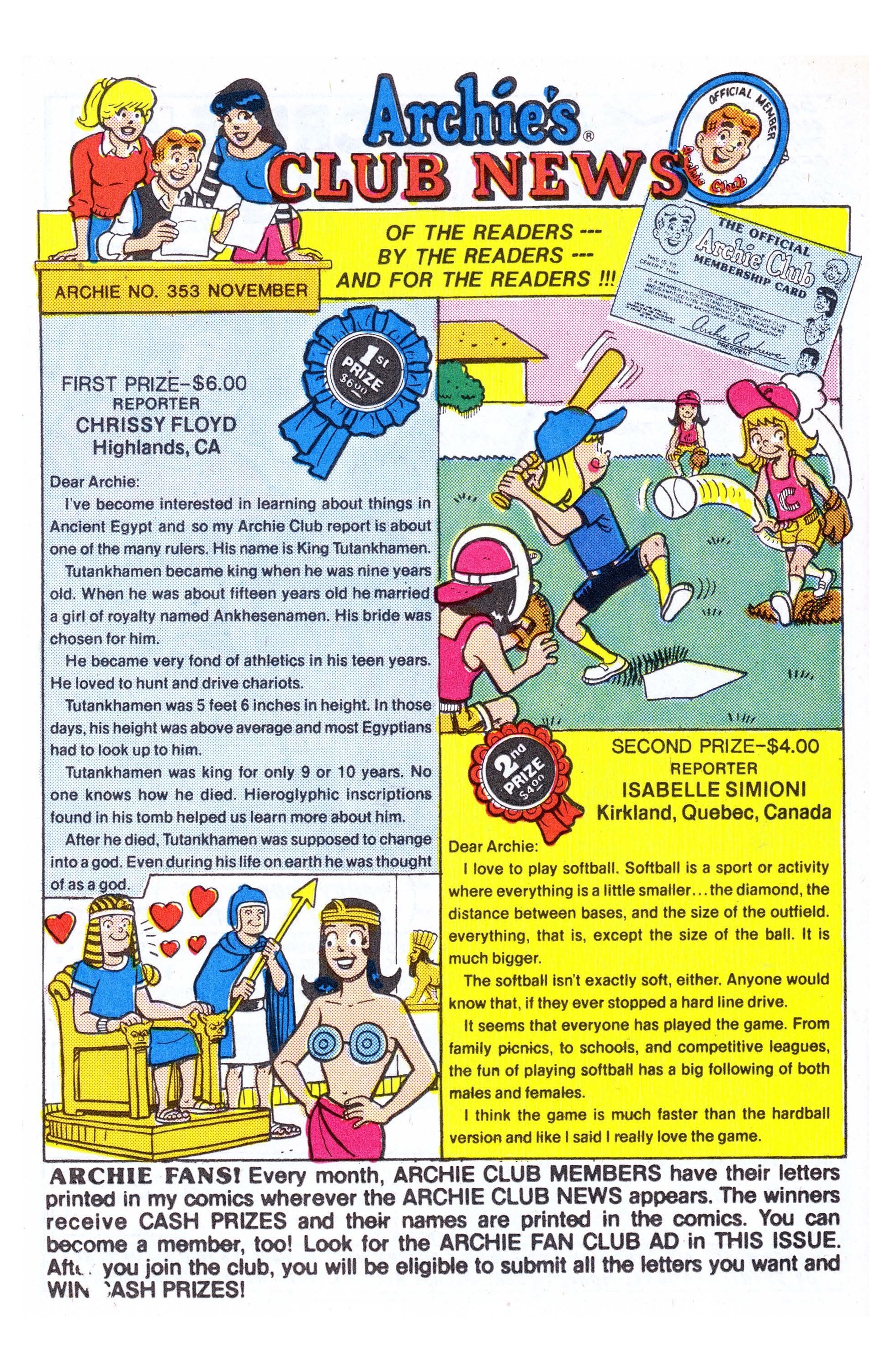 Read online Archie (1960) comic -  Issue #353 - 17
