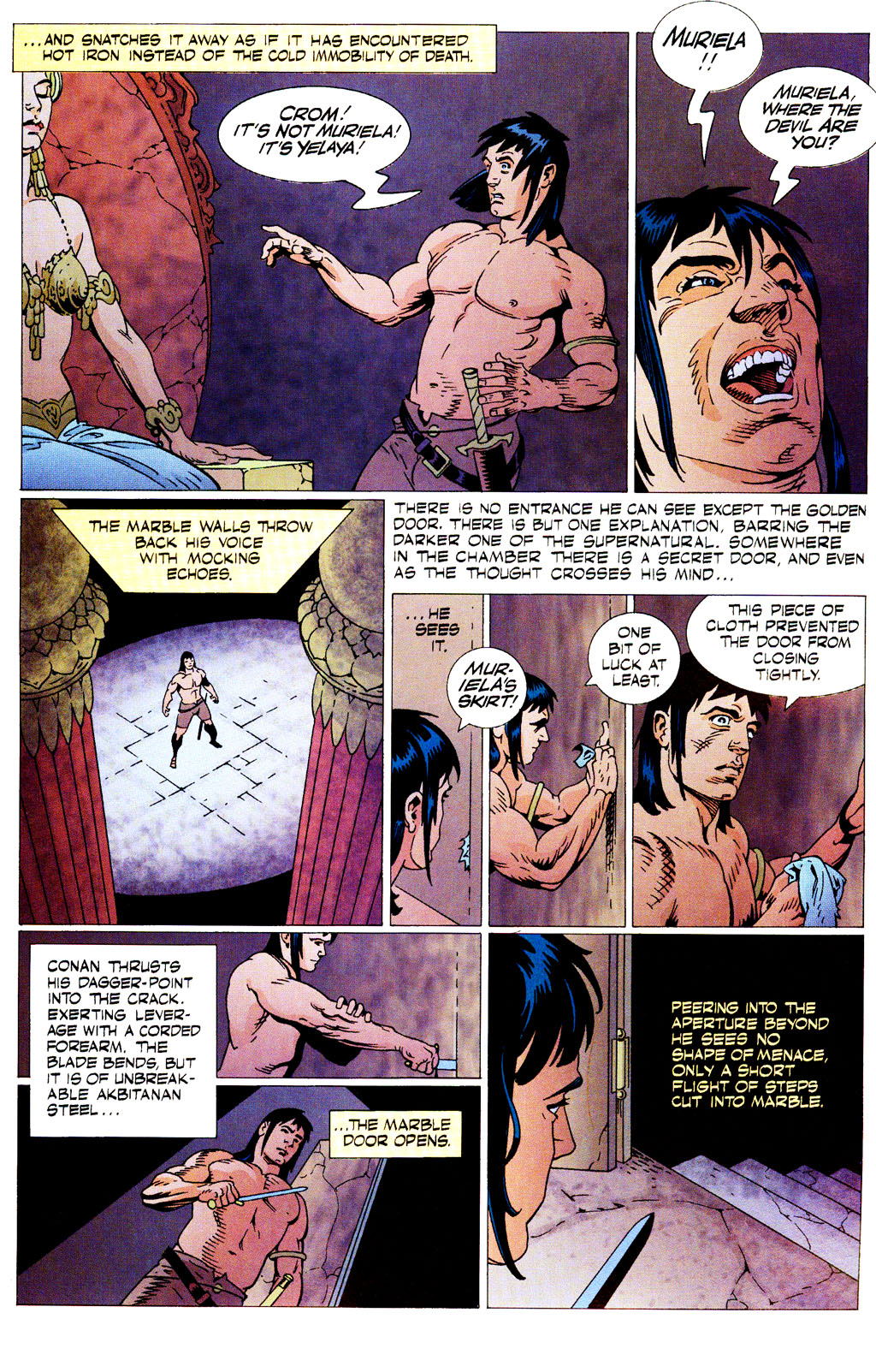 Read online Conan and the Jewels of Gwahlur comic -  Issue #2 - 16