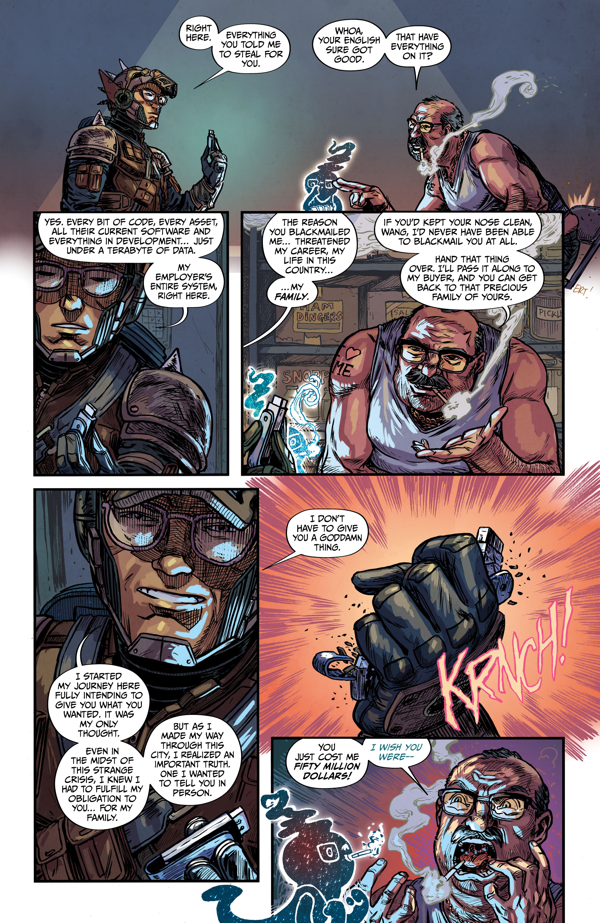 Read online Eight Billion Genies comic -  Issue #3 - 21