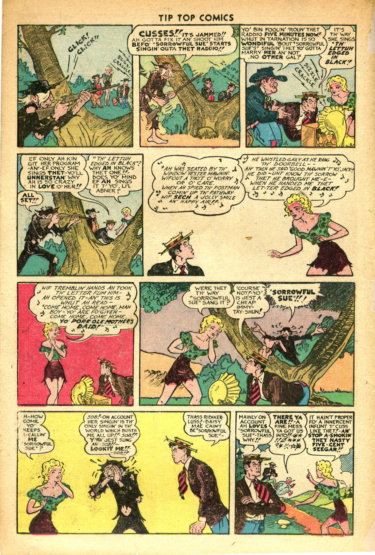 Read online Tip Top Comics comic -  Issue #96 - 16