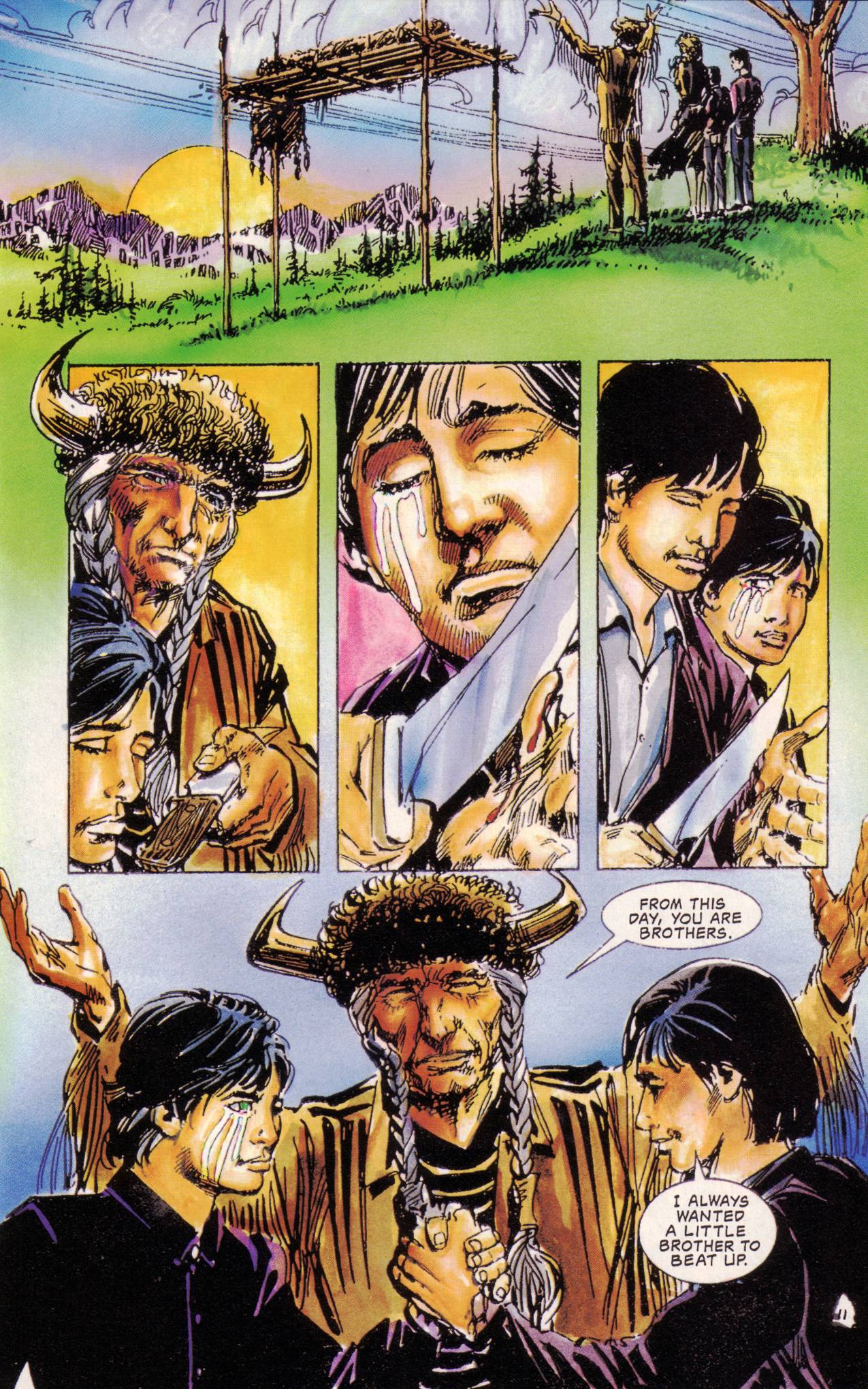 Read online Shaman's Tears comic -  Issue #10 - 10