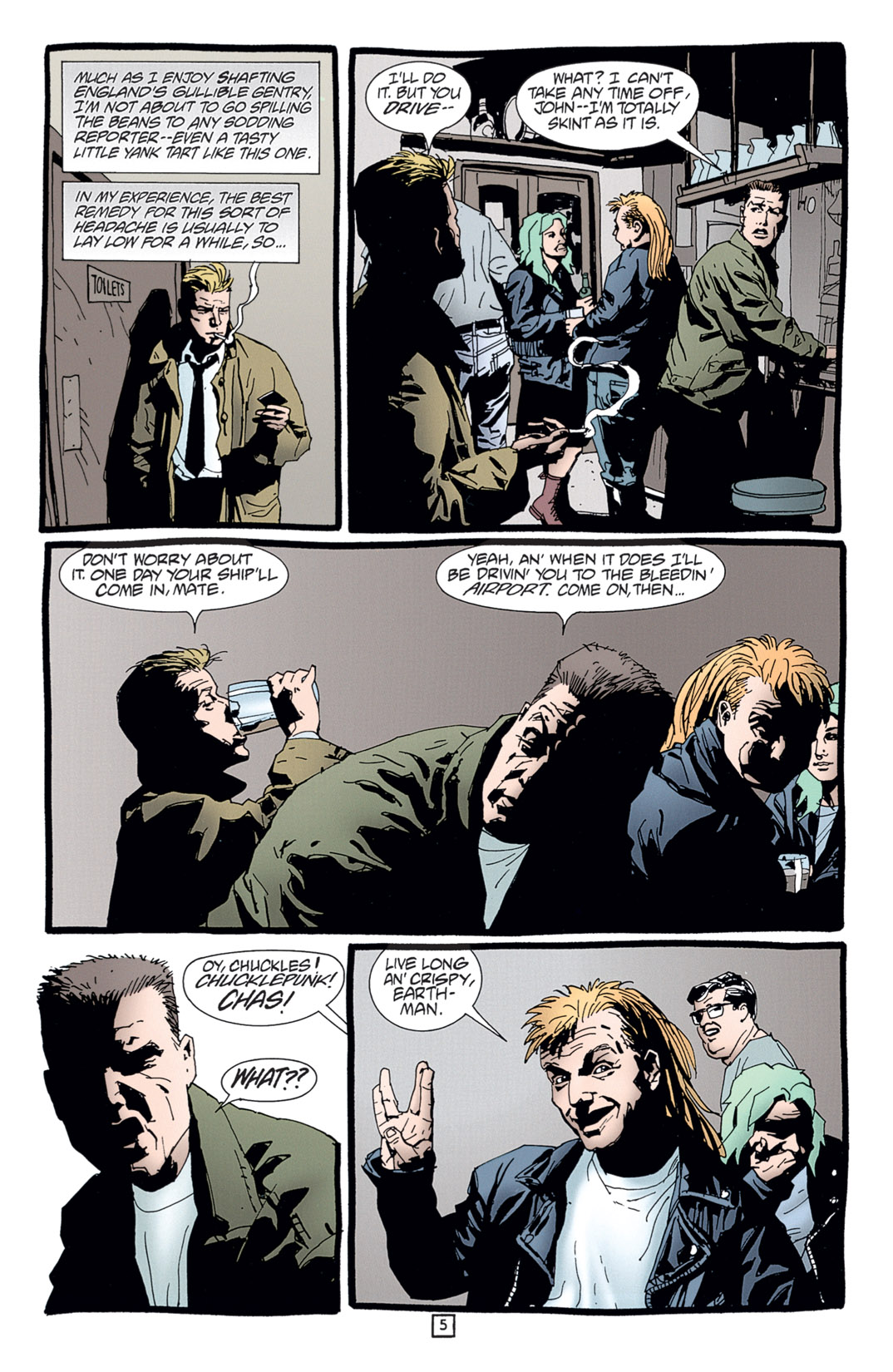 Read online Hellblazer comic -  Issue #109 - 5