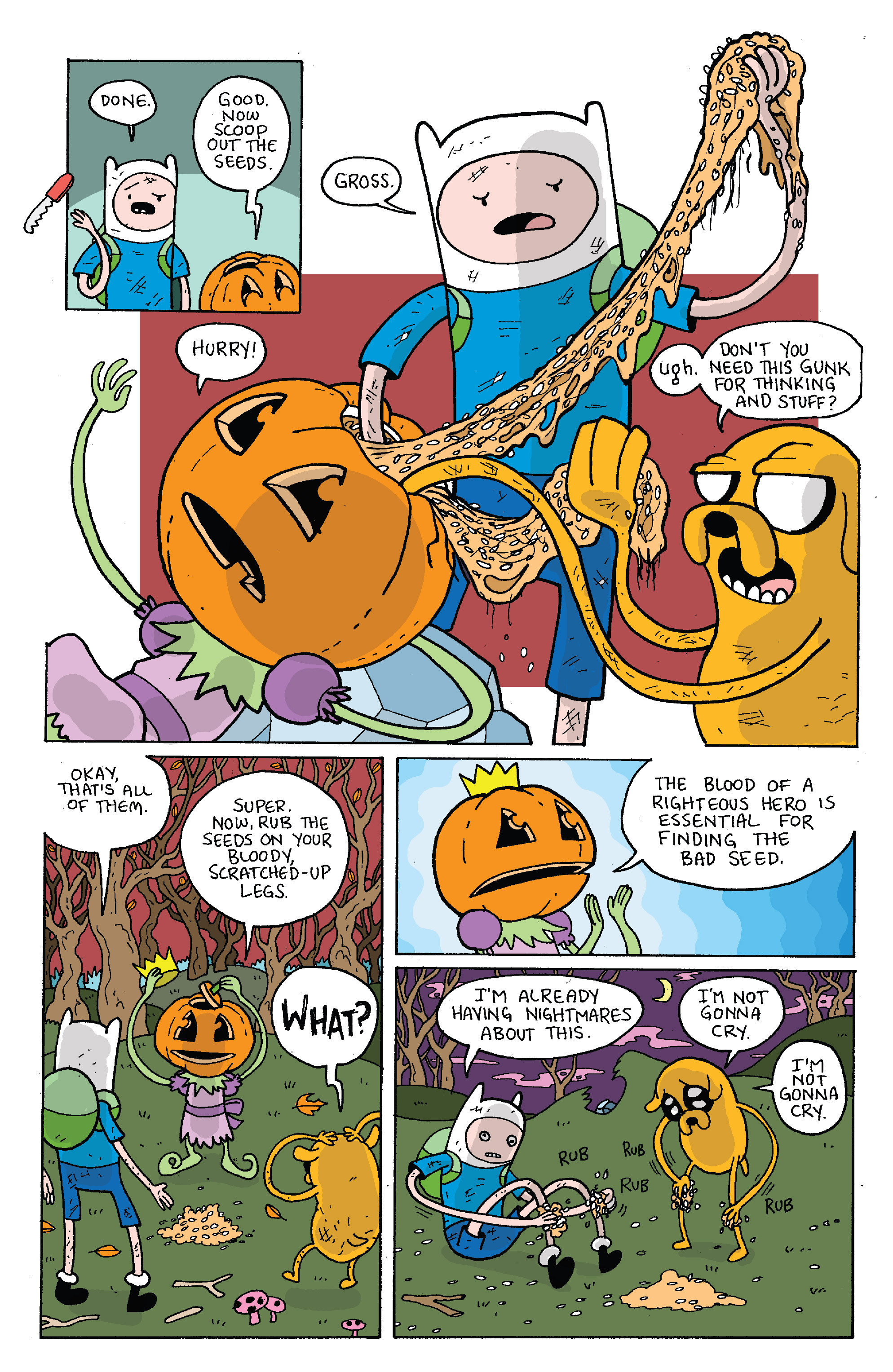 Read online Adventure Time 2013 Spoooktacular comic -  Issue # Full - 19