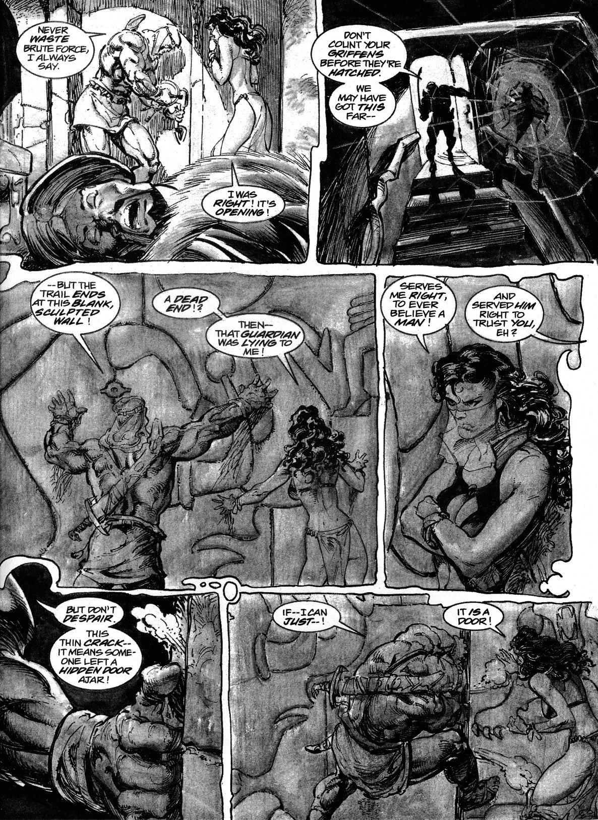 Read online Conan the Savage comic -  Issue #6 - 35