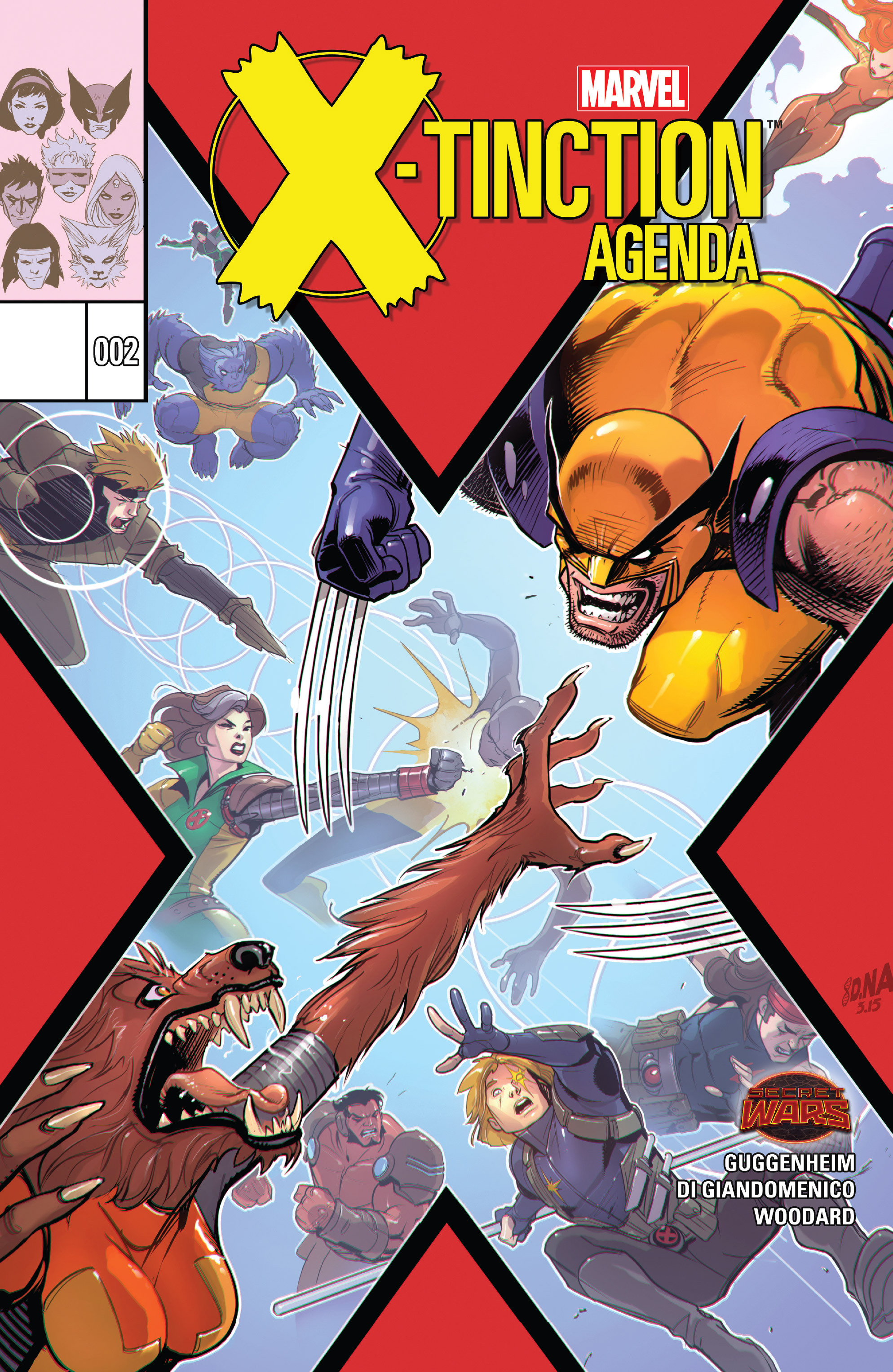 Read online X-Tinction Agenda comic -  Issue #2 - 1