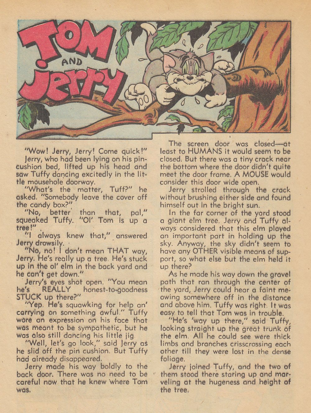 Read online Our Gang with Tom & Jerry comic -  Issue #40 - 34