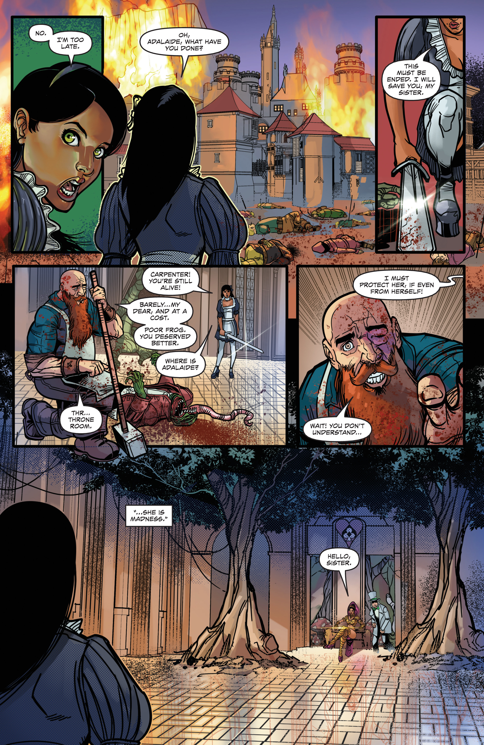 Read online Wonderland: Birth of Madness comic -  Issue # Full - 28