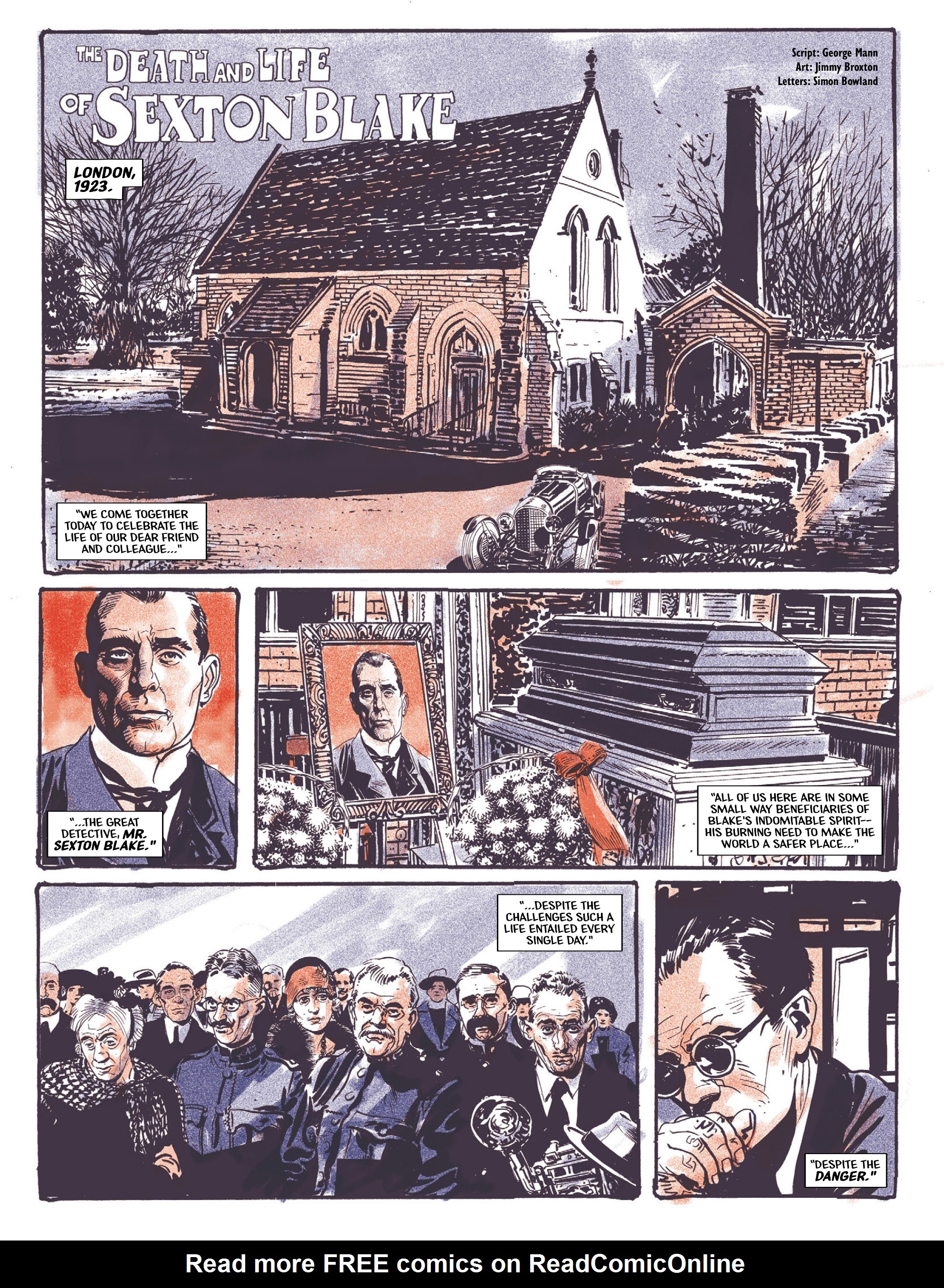 Read online The Return of Sexton Blake comic -  Issue # TPB - 55