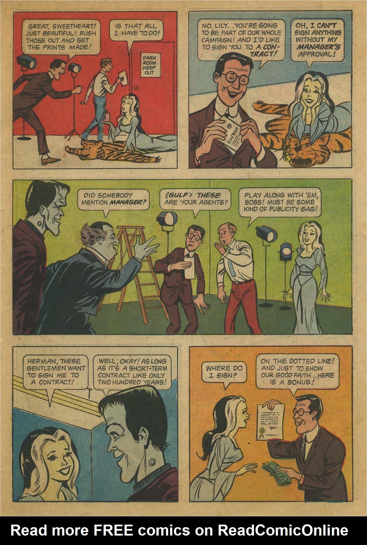 Read online The Munsters comic -  Issue #9 - 19