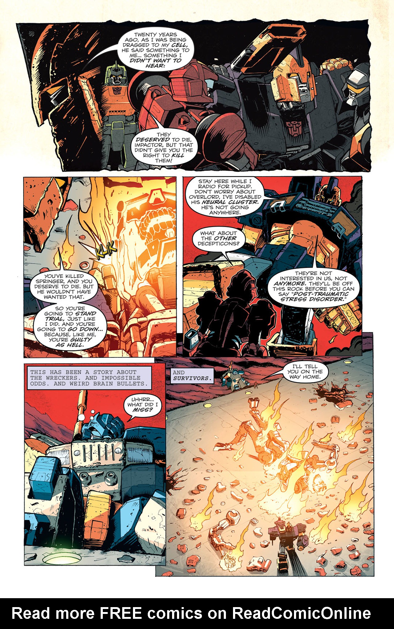 Read online Transformers: Last Stand of The Wreckers comic -  Issue #5 - 22