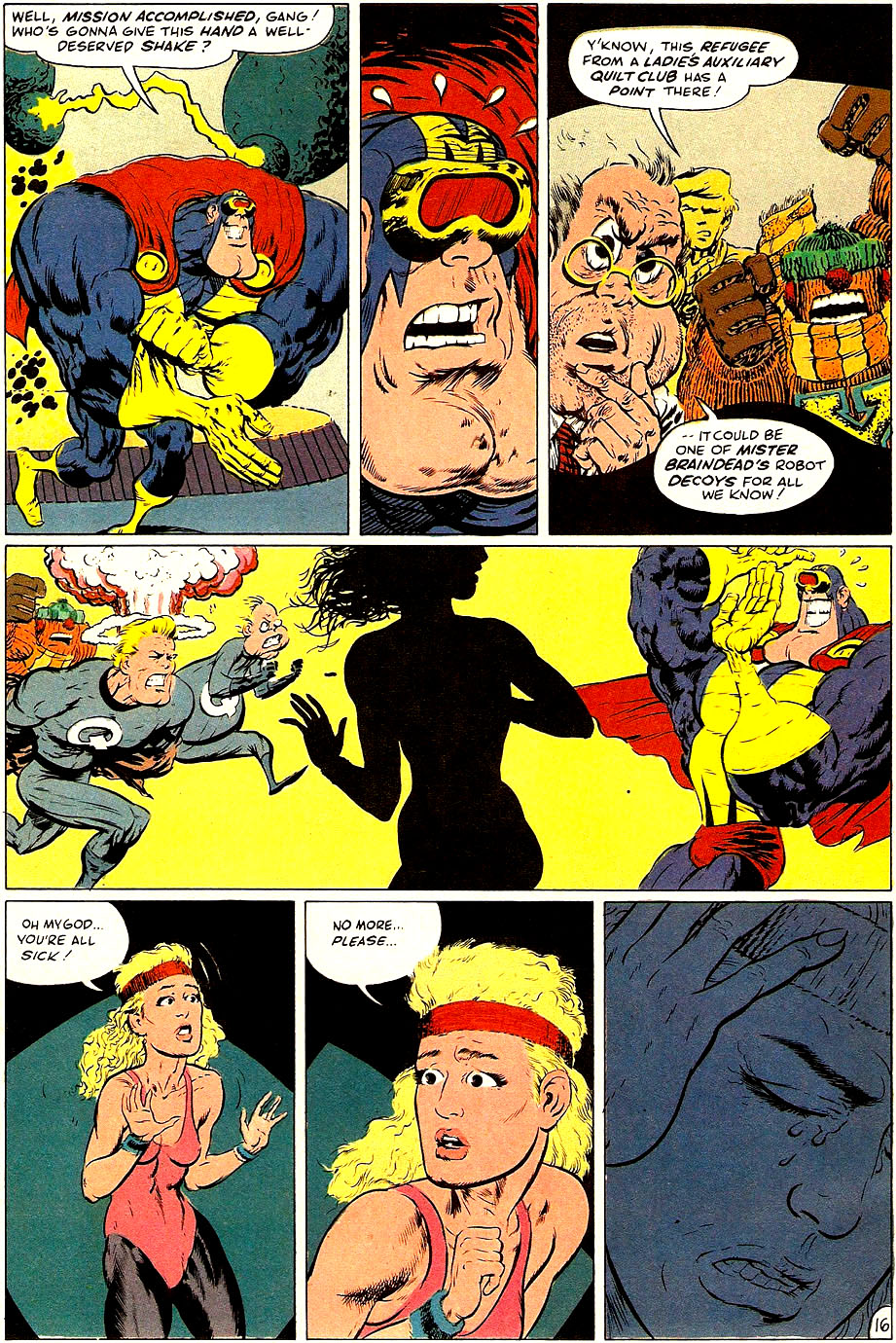 Read online Megaton Man comic -  Issue #5 - 18