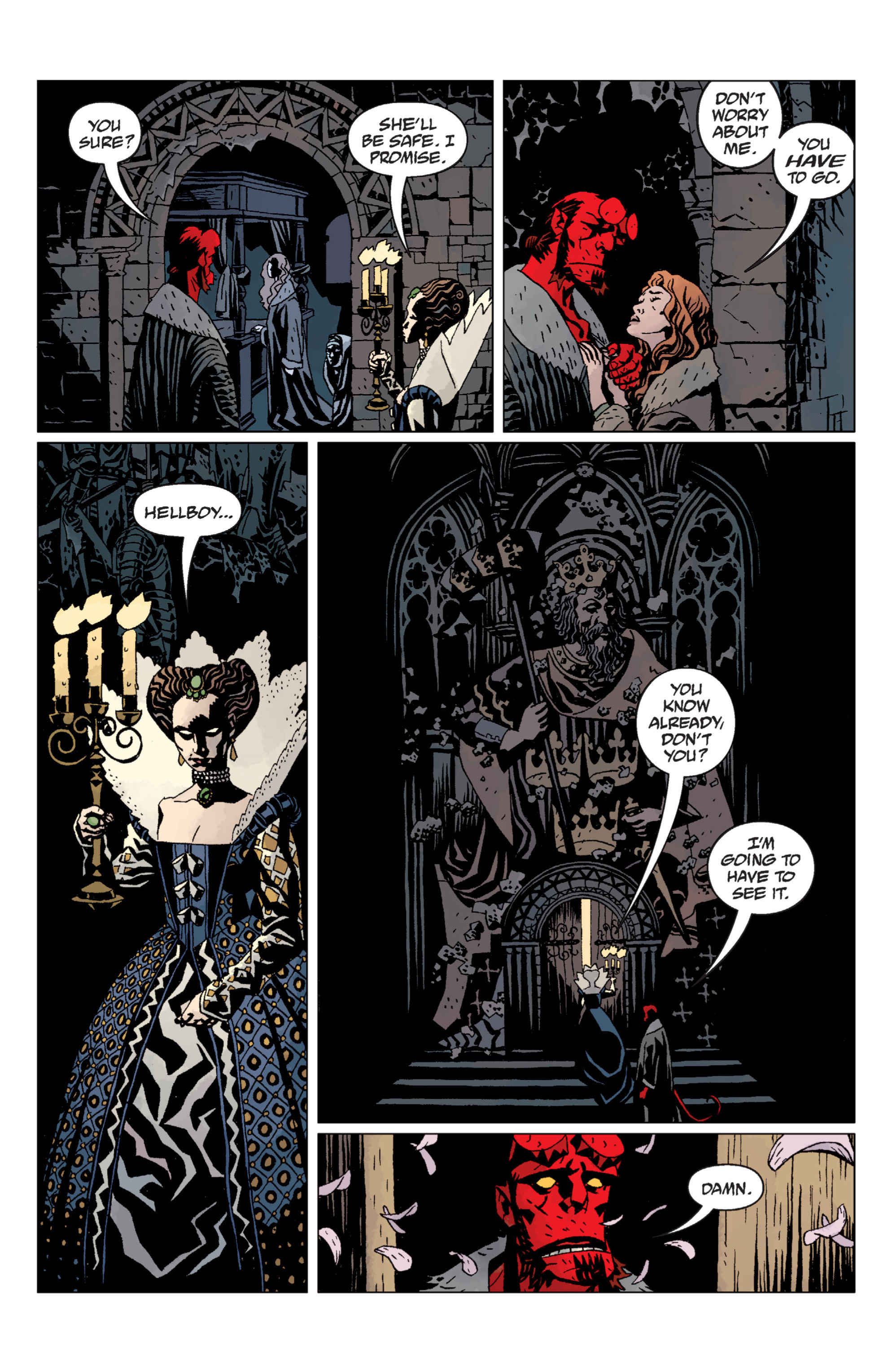 Read online Hellboy comic -  Issue #9 - 124