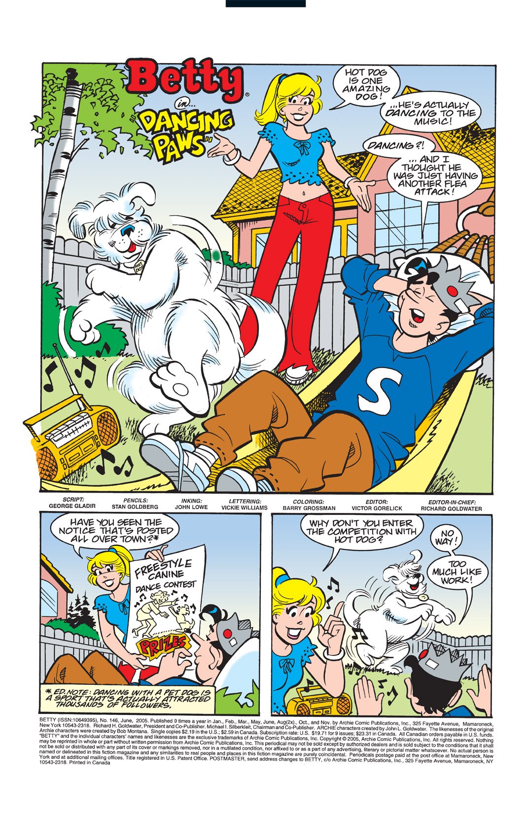 Read online Betty comic -  Issue #146 - 2