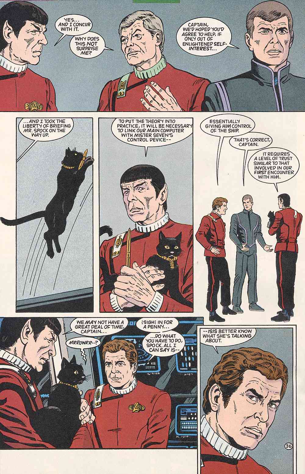 Read online Star Trek (1989) comic -  Issue #50 - 37