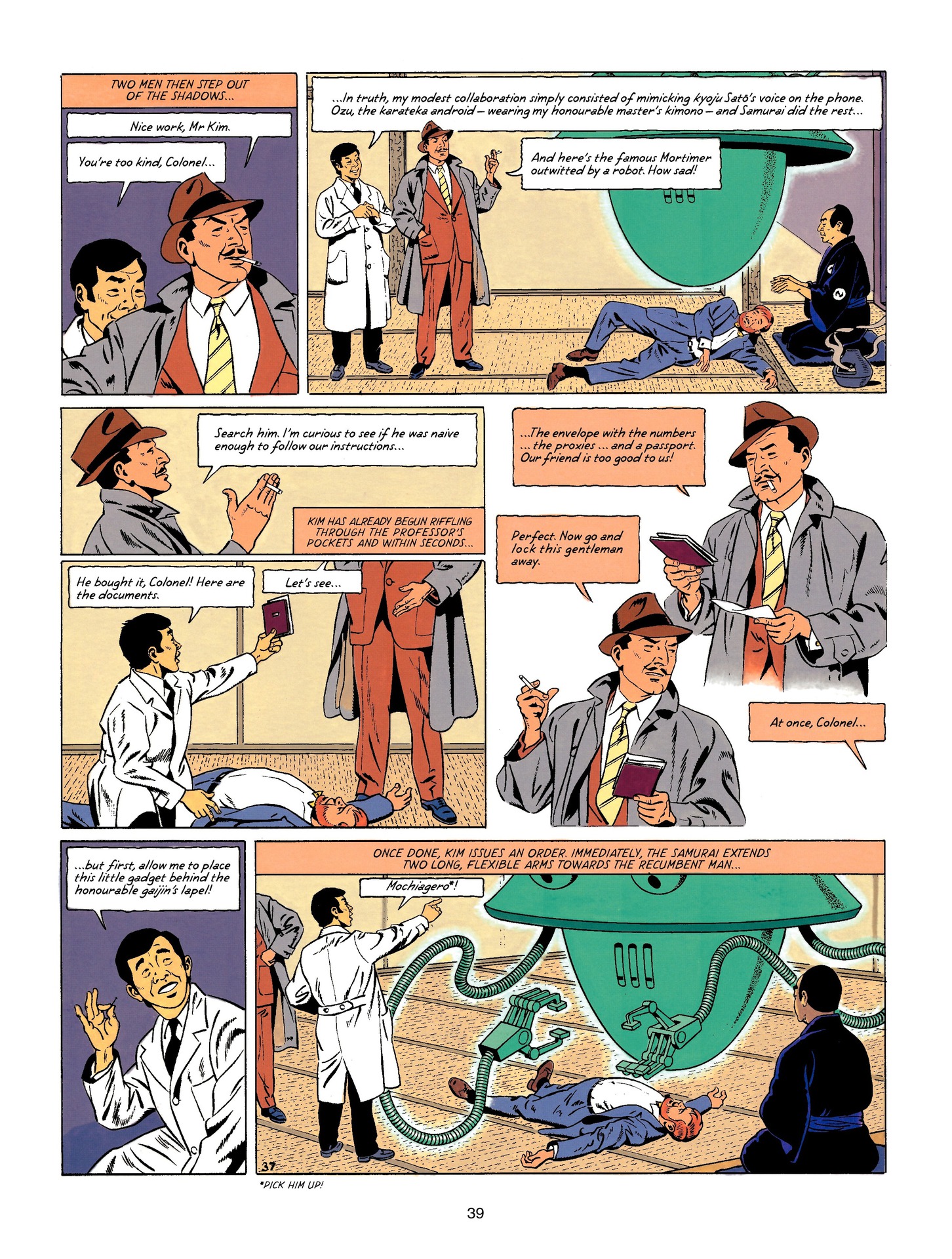 Read online Blake & Mortimer comic -  Issue #22 - 39