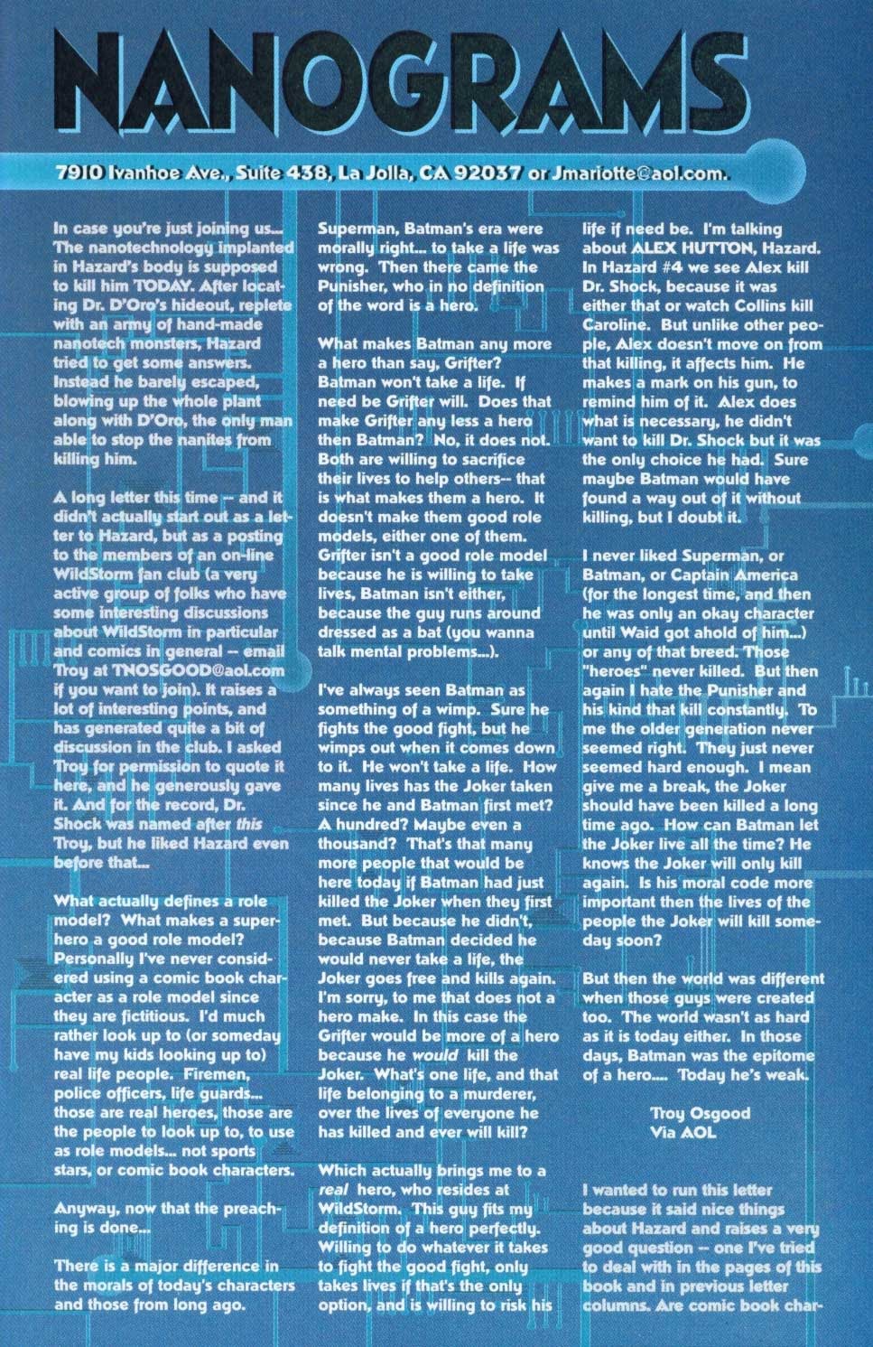 Read online Hazard comic -  Issue #6 - 22