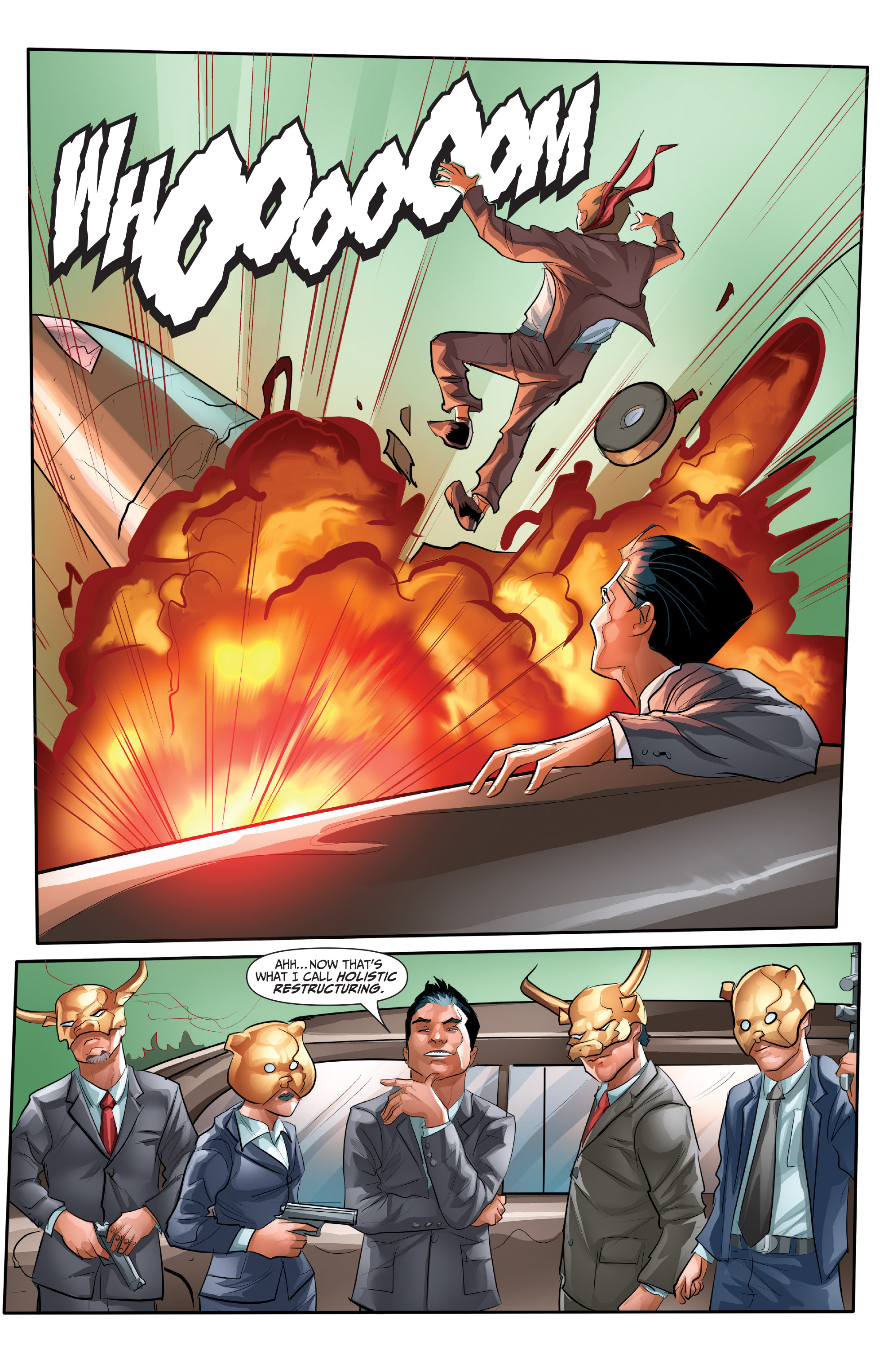 Read online Archer and Armstrong: The One Percent comic -  Issue # Full - 20